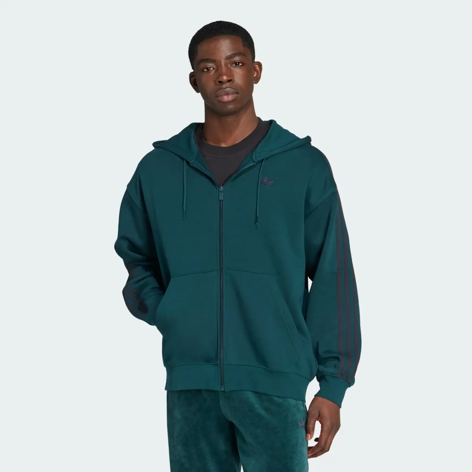 adidas adidas Adicolor Oversize Full-Zip Hoodie
