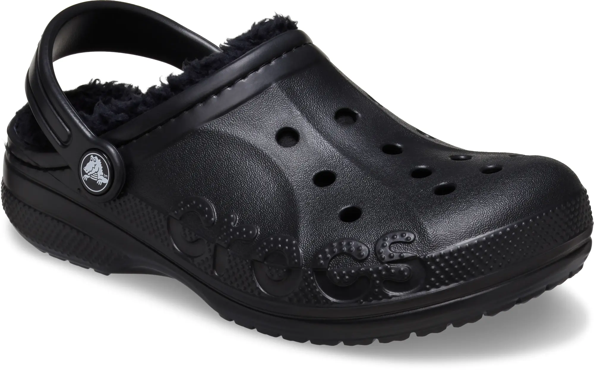 Crocs | Kids | Baya Lined | Clogs | Black | C11