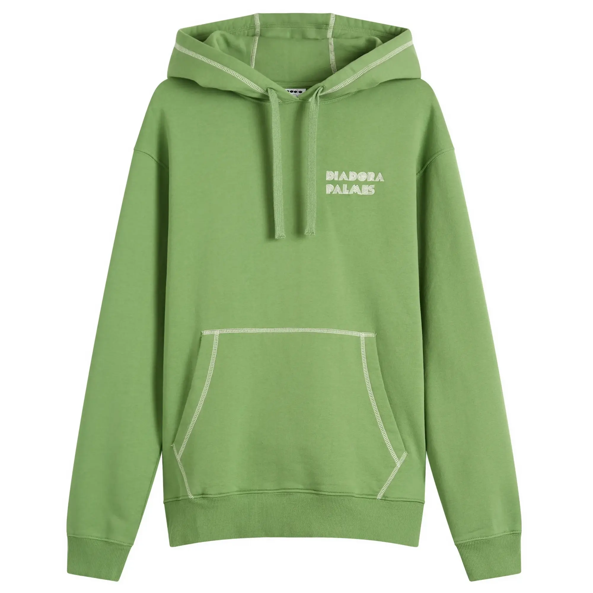 Diadora Men's Legacy Hoodie Green English Ivy