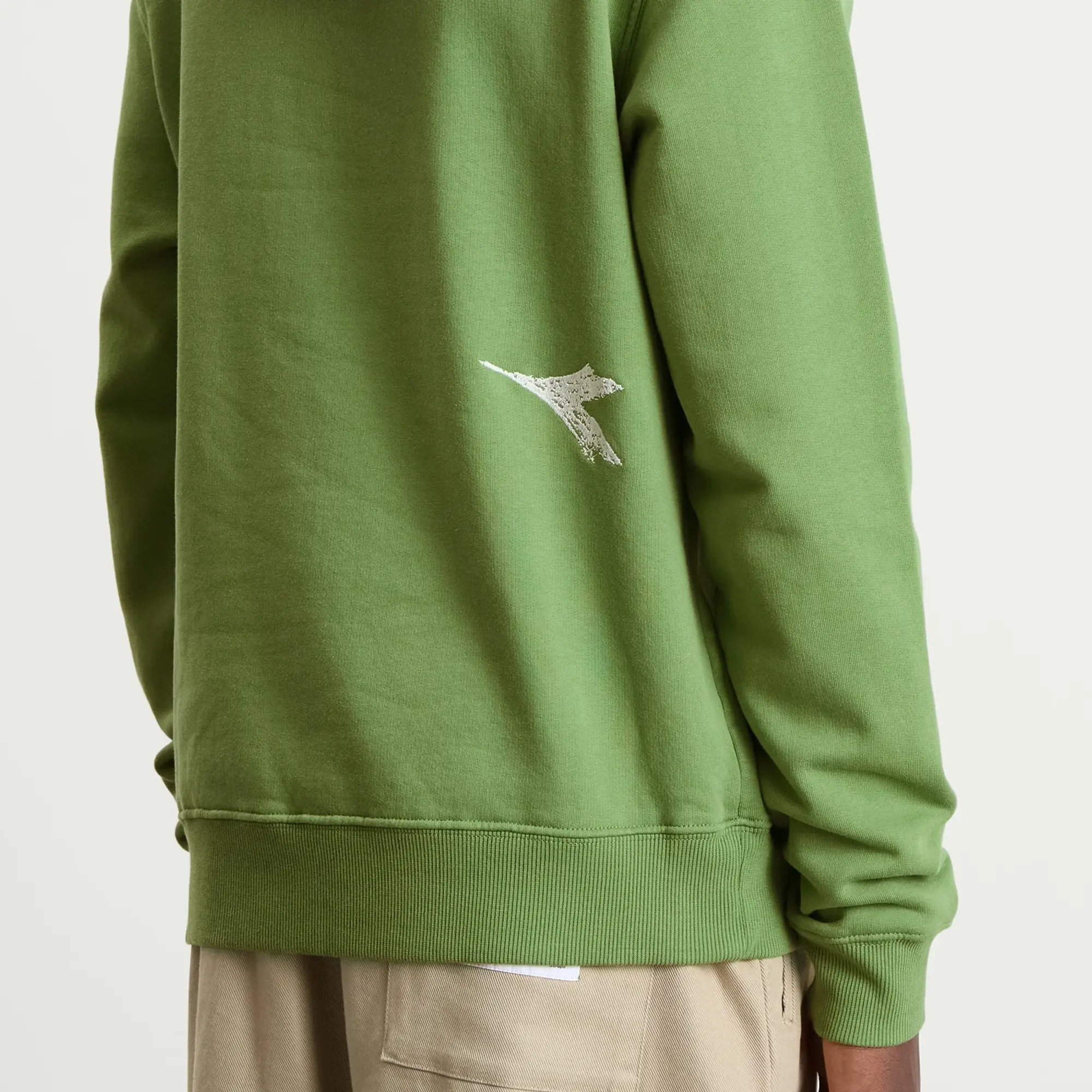 Diadora Men's Legacy Hoodie Green English Ivy