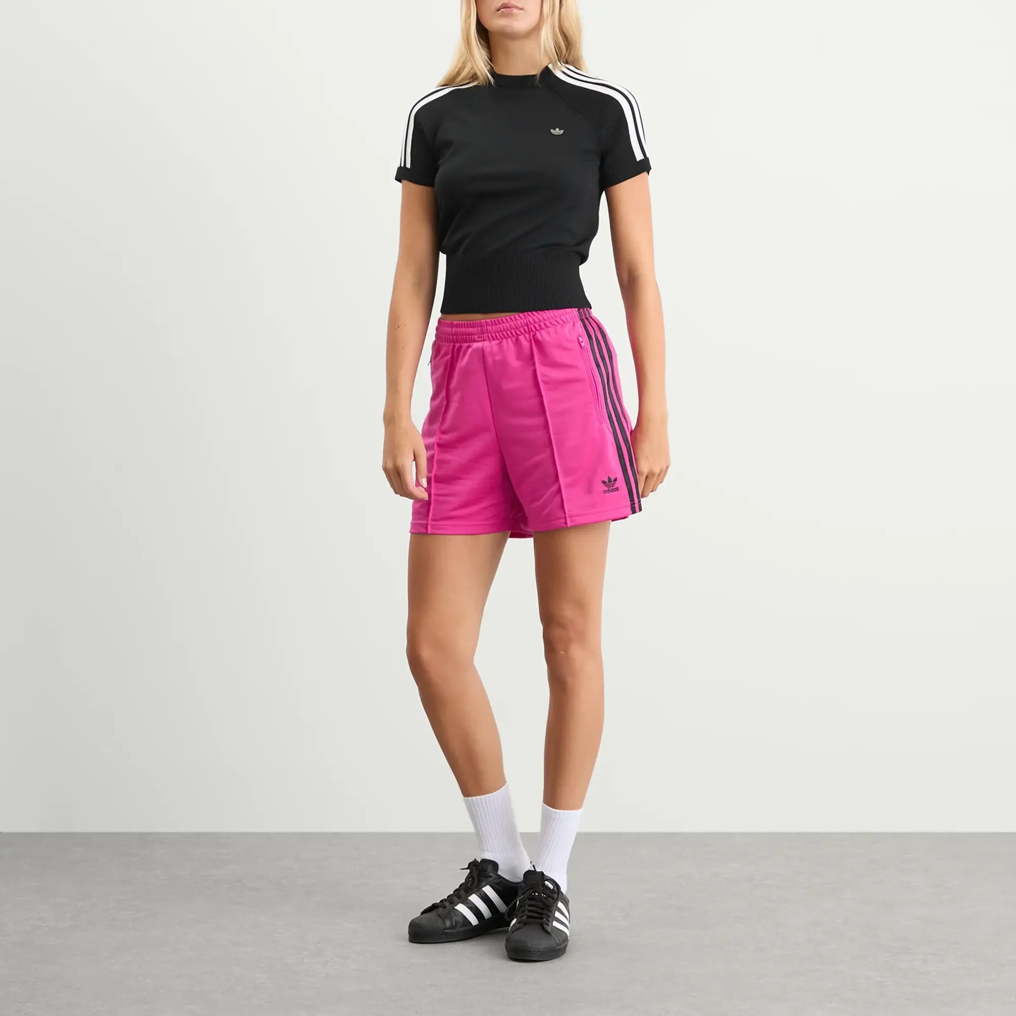 Adidas Women's Firebird Shorts Pink