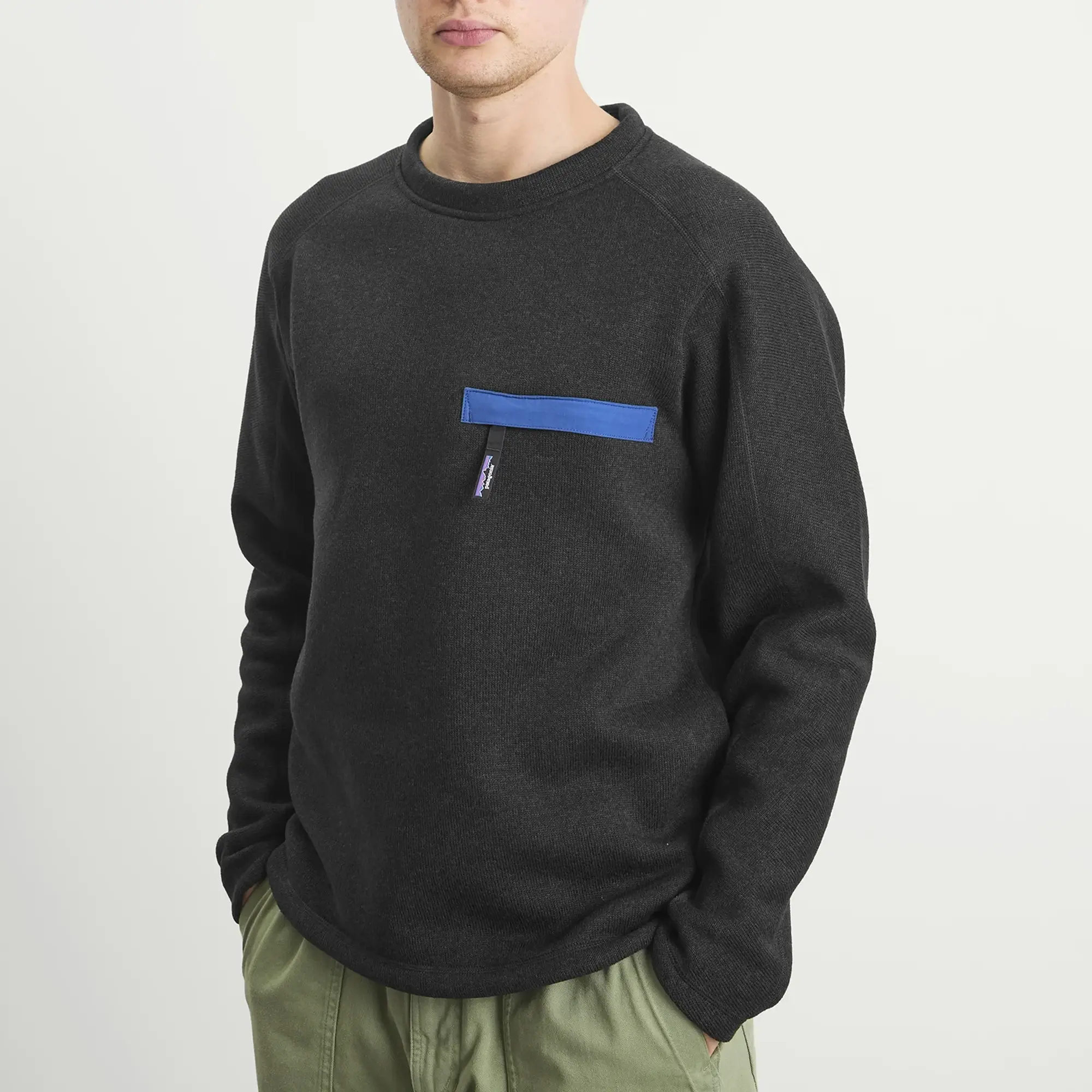 Patagonia Men's Better Sweater Crewneck Sweatshirt Black