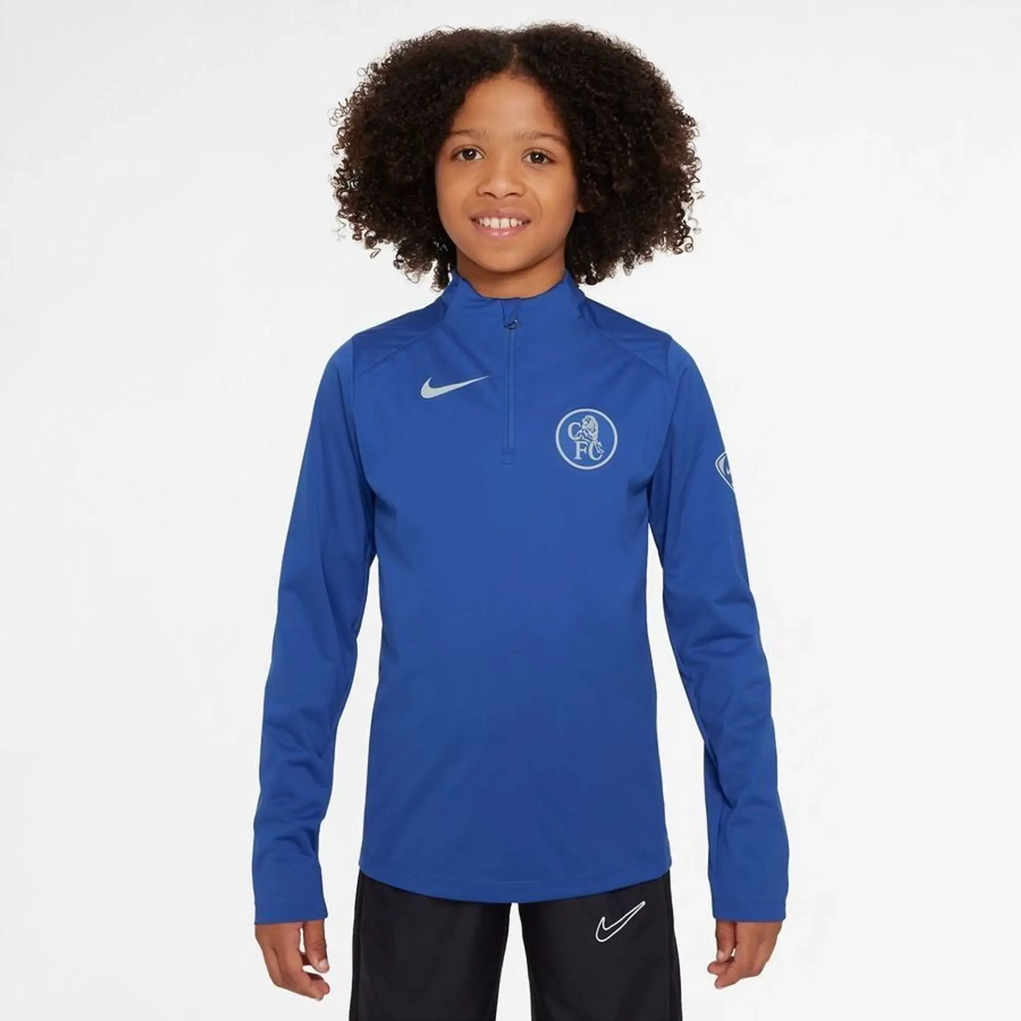 Chelsea Nike Strike Training Drill Top - Blue - Kids