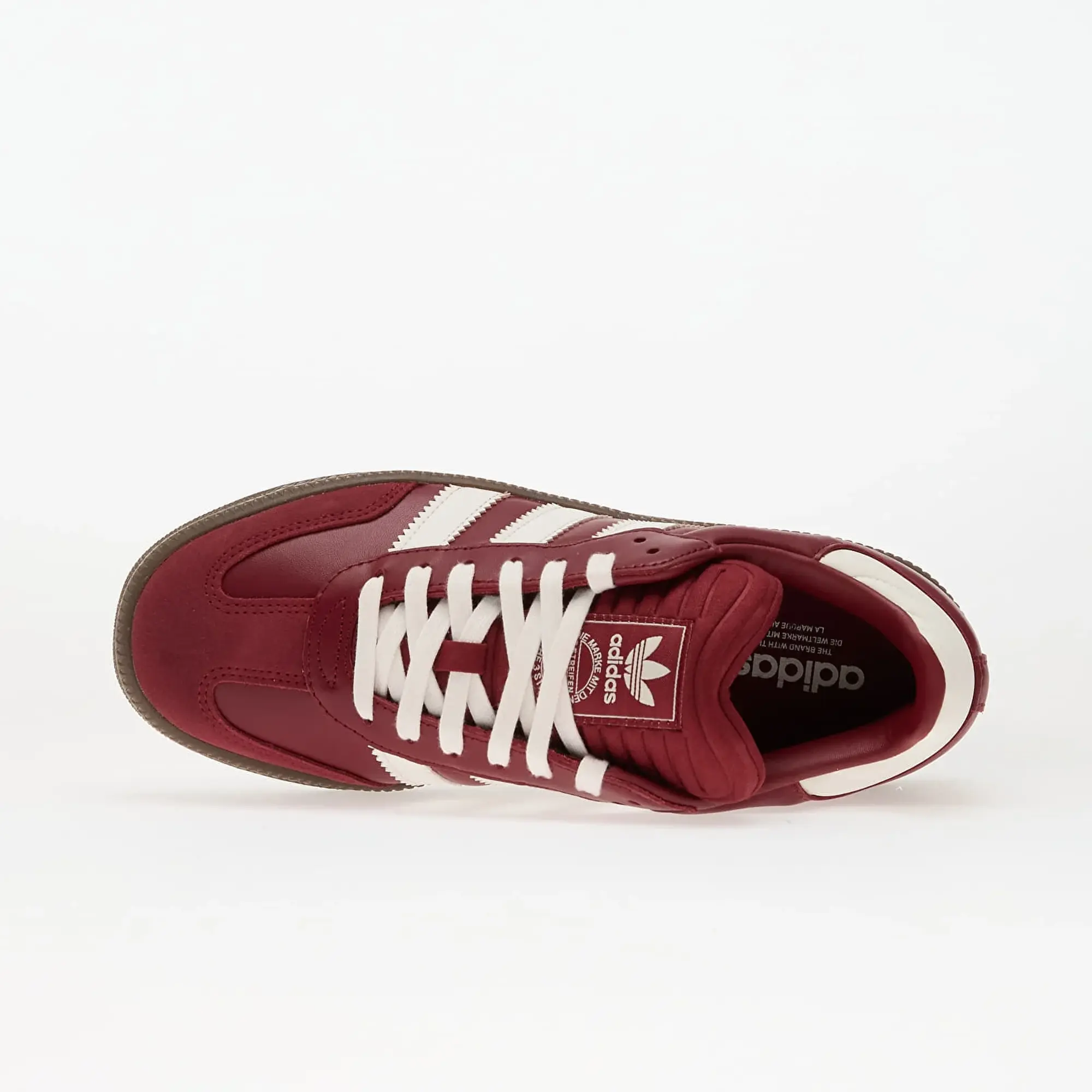 Sneakers Adidas Samba Xlg Noble Maroon/ Core White/ Gum5 Eur 44