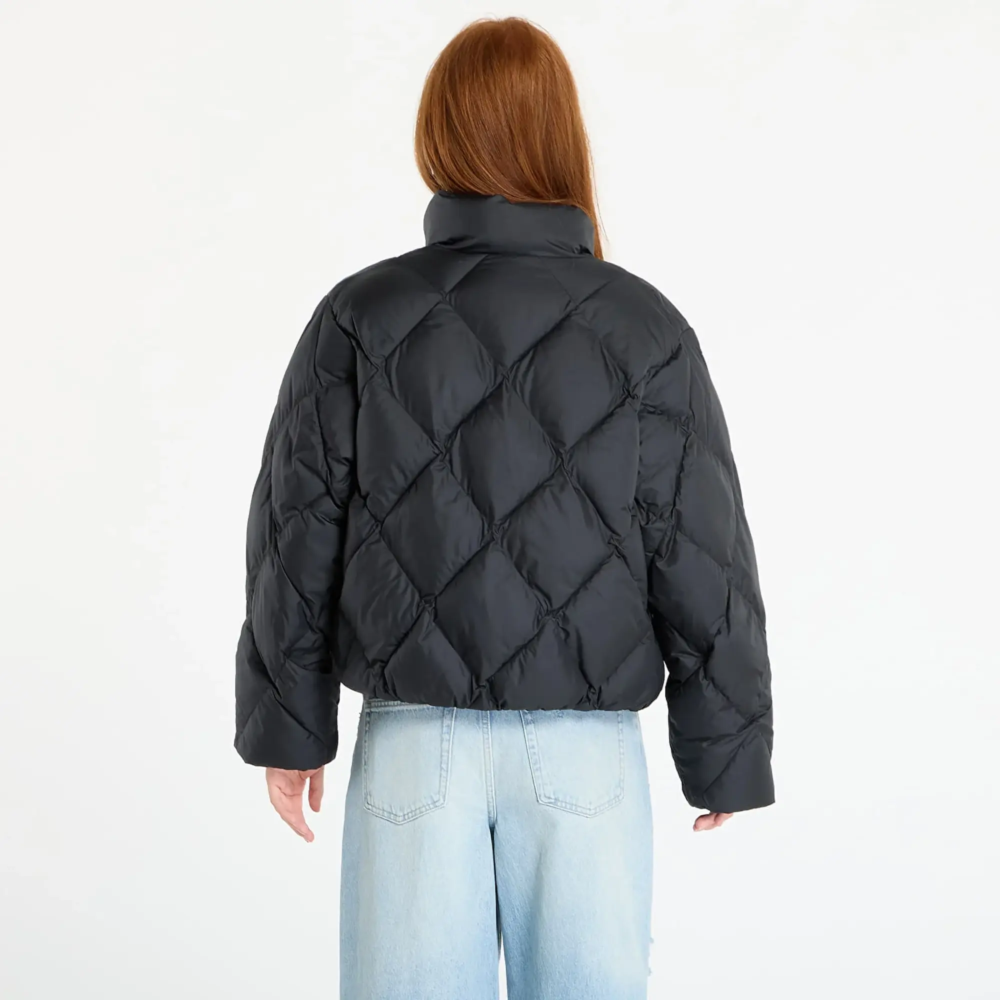 Jacket Jordan Brooklyn Women's Quilted Puffer Jacket Black/ White L