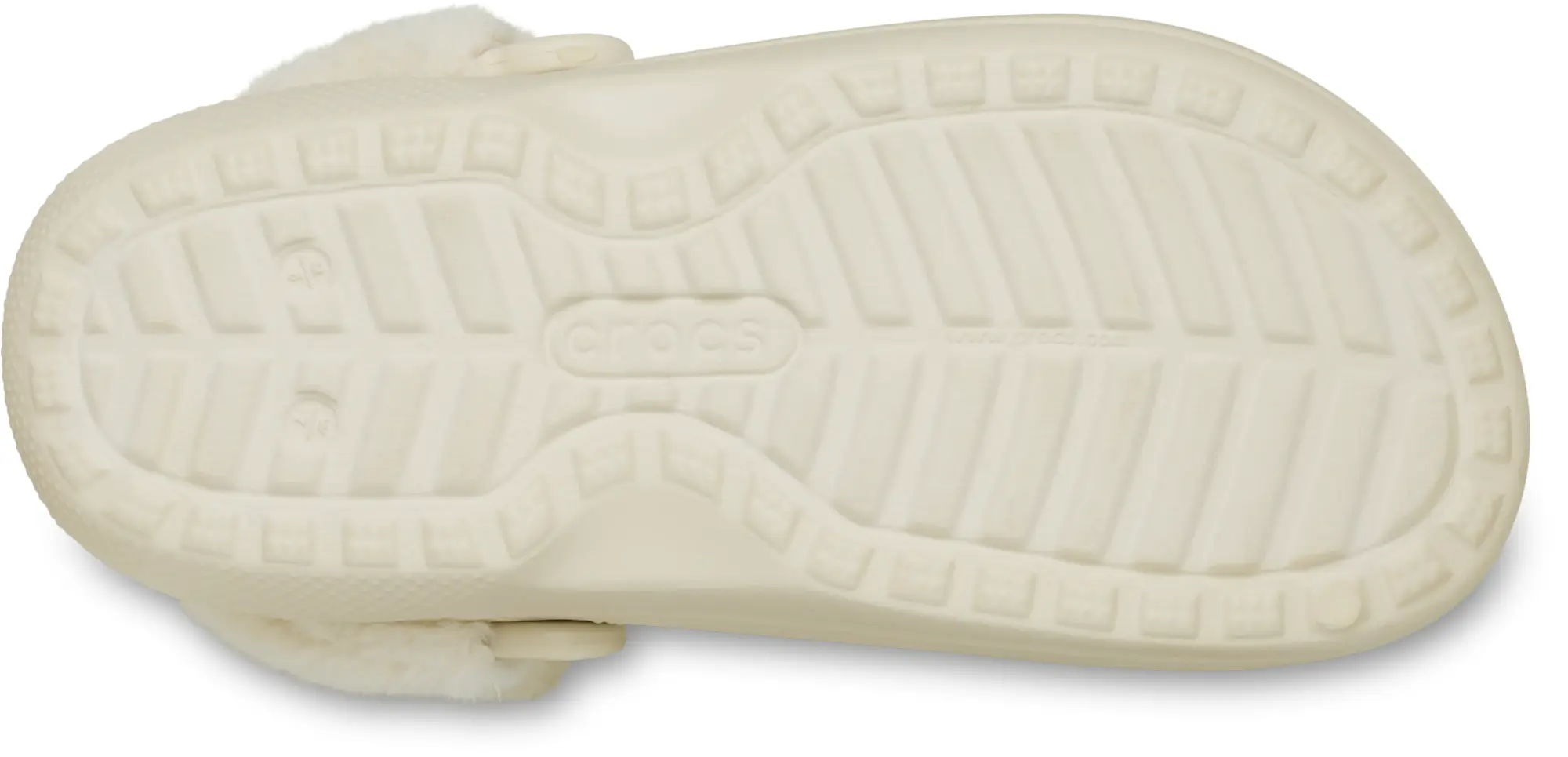 Crocs | Unisex | Classic Fuzz Lined | Clogs | Sandstone | W4/M3