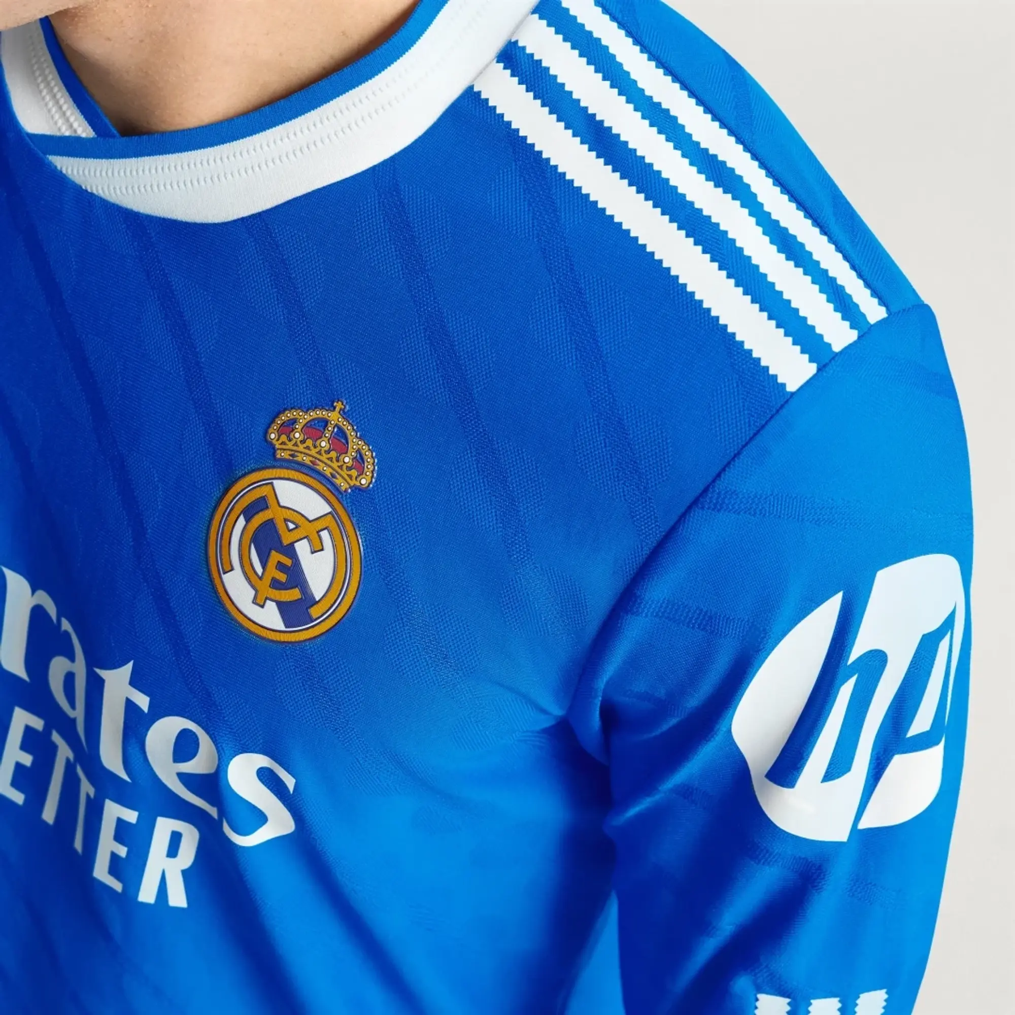 adidas Real Madrid 25/26 Long Sleeve Third Authentic Jersey