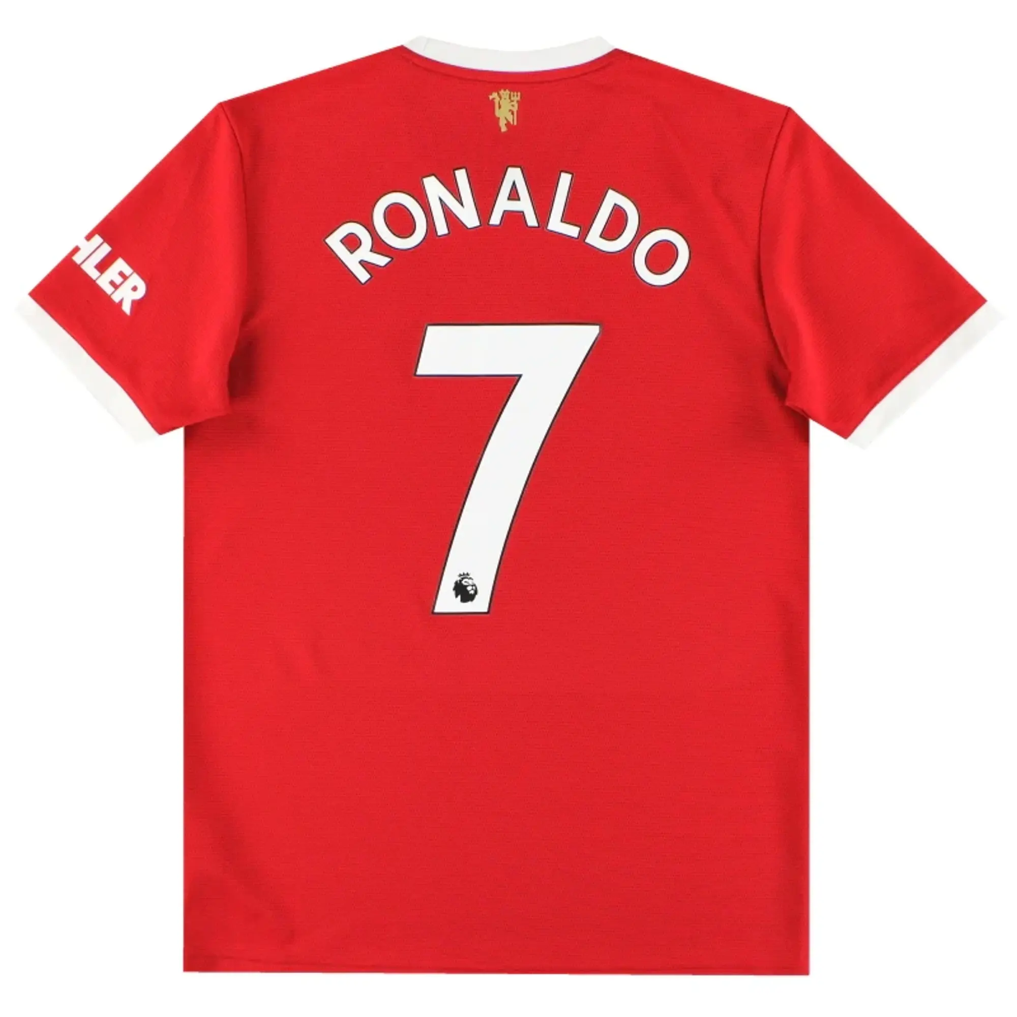 2021-22 Manchester United adidas Home Shirt Ronaldo #7 L - Manchester United / Excellent 