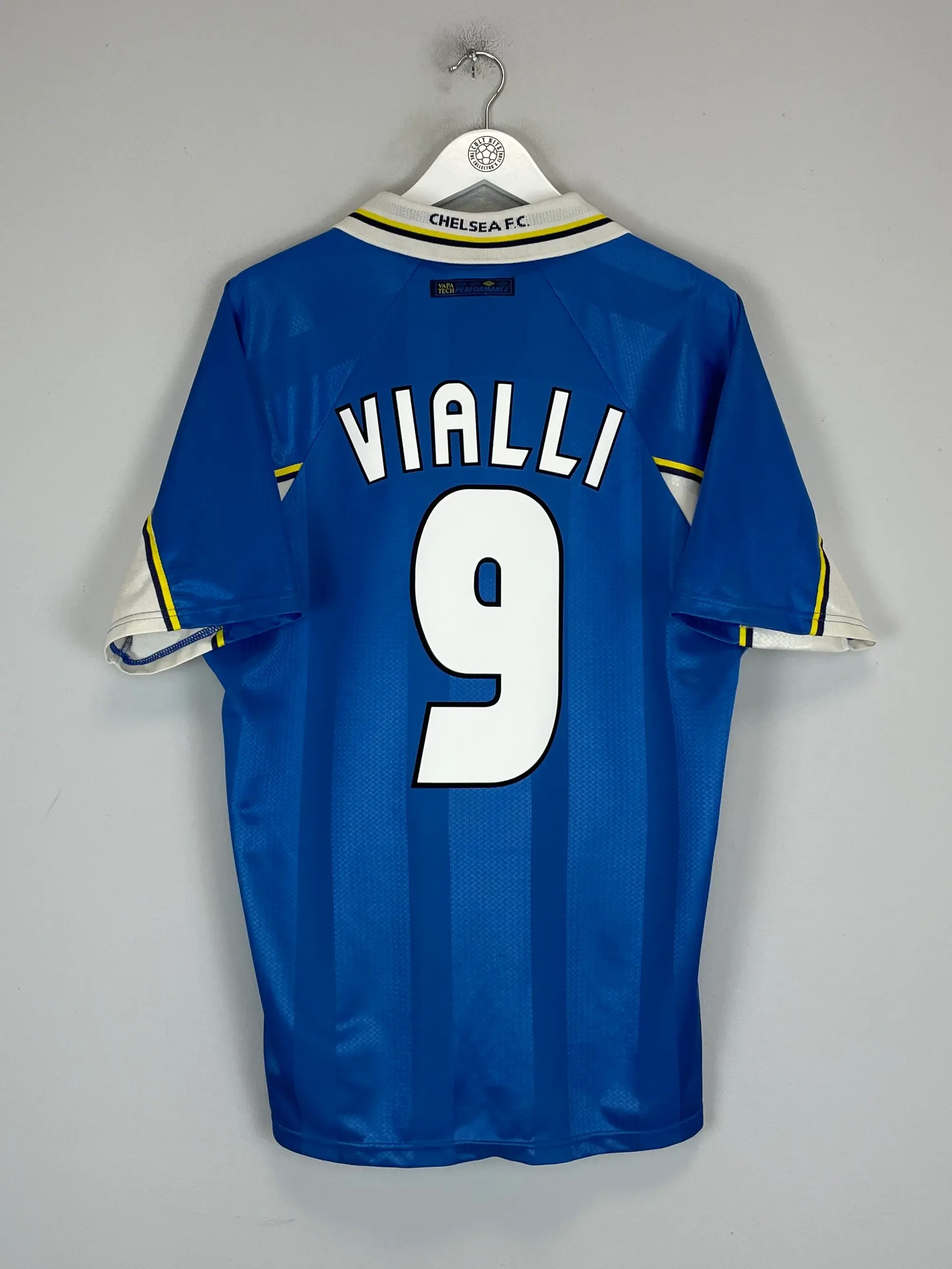 1997/99 CHELSEA VIALLI #9 HOME SHIRT (L) UMBRO | CULT KITS