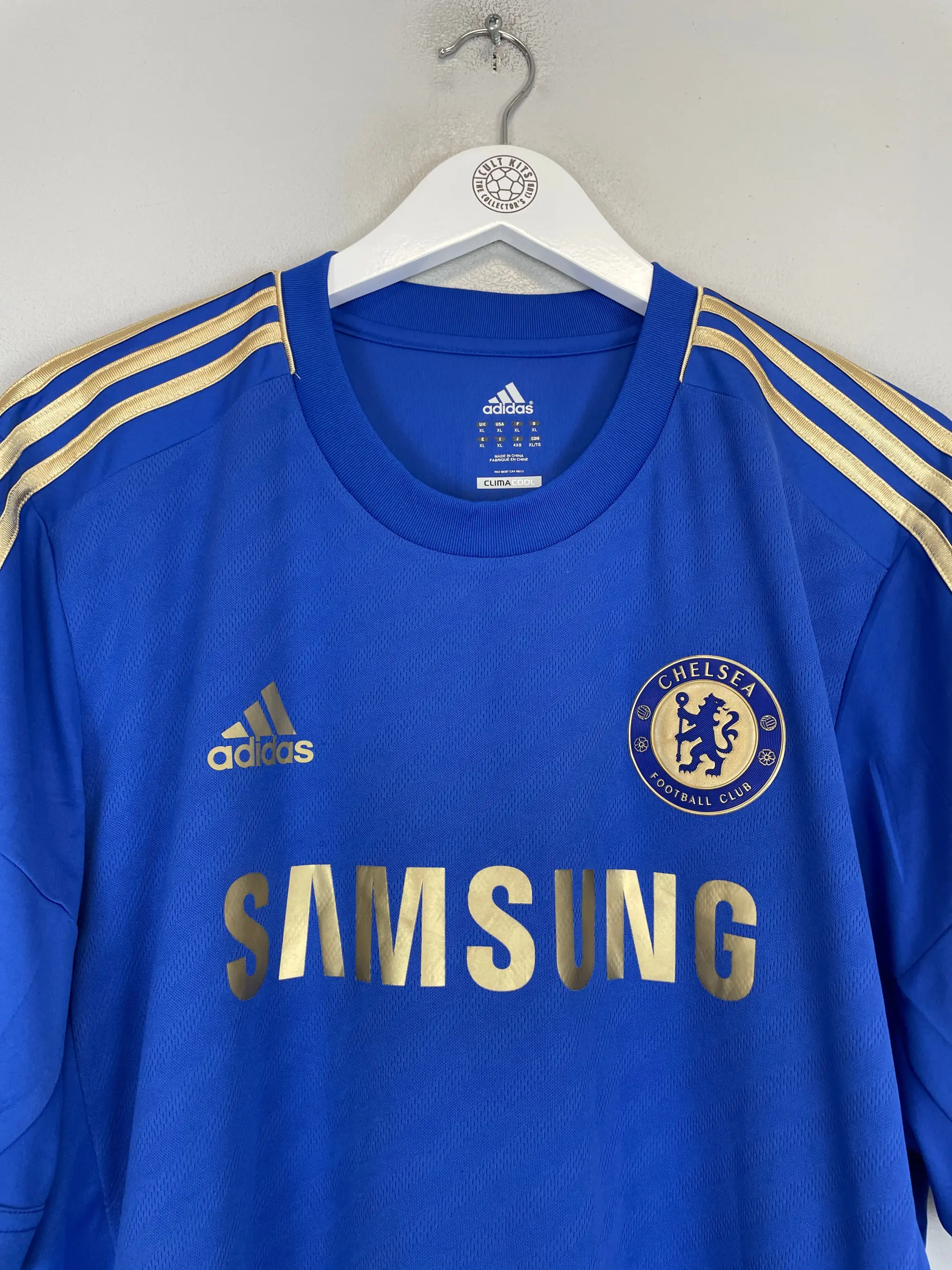 2012/13 CHELSEA TERRY #26 E/L HOME SHIRT (XL) ADIDAS | CULT KITS