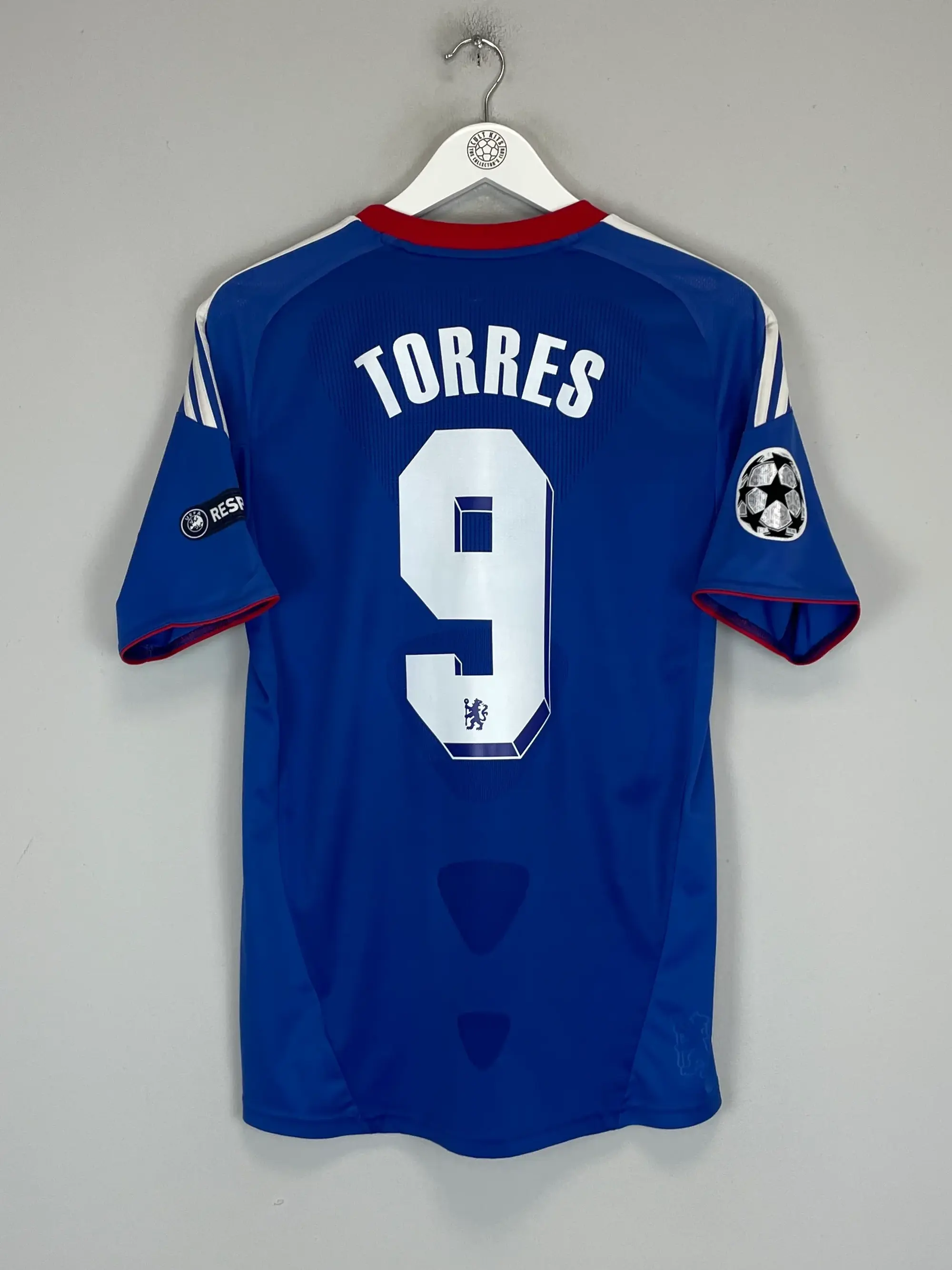 2010/11 CHELSEA TORRES #9 C/L HOME SHIRT (S) ADIDAS | CULT KITS