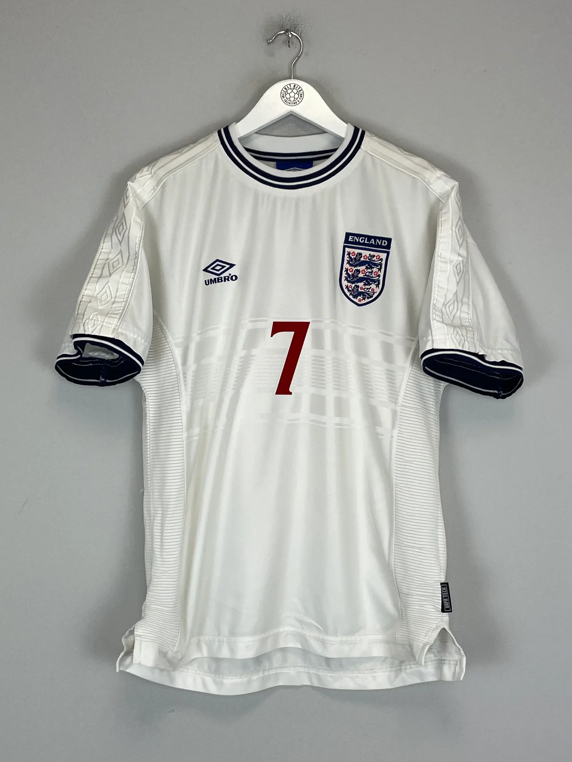 1999/01 ENGLAND BECKHAM #7 HOME SHIRT (L) UMBRO | CULT KITS