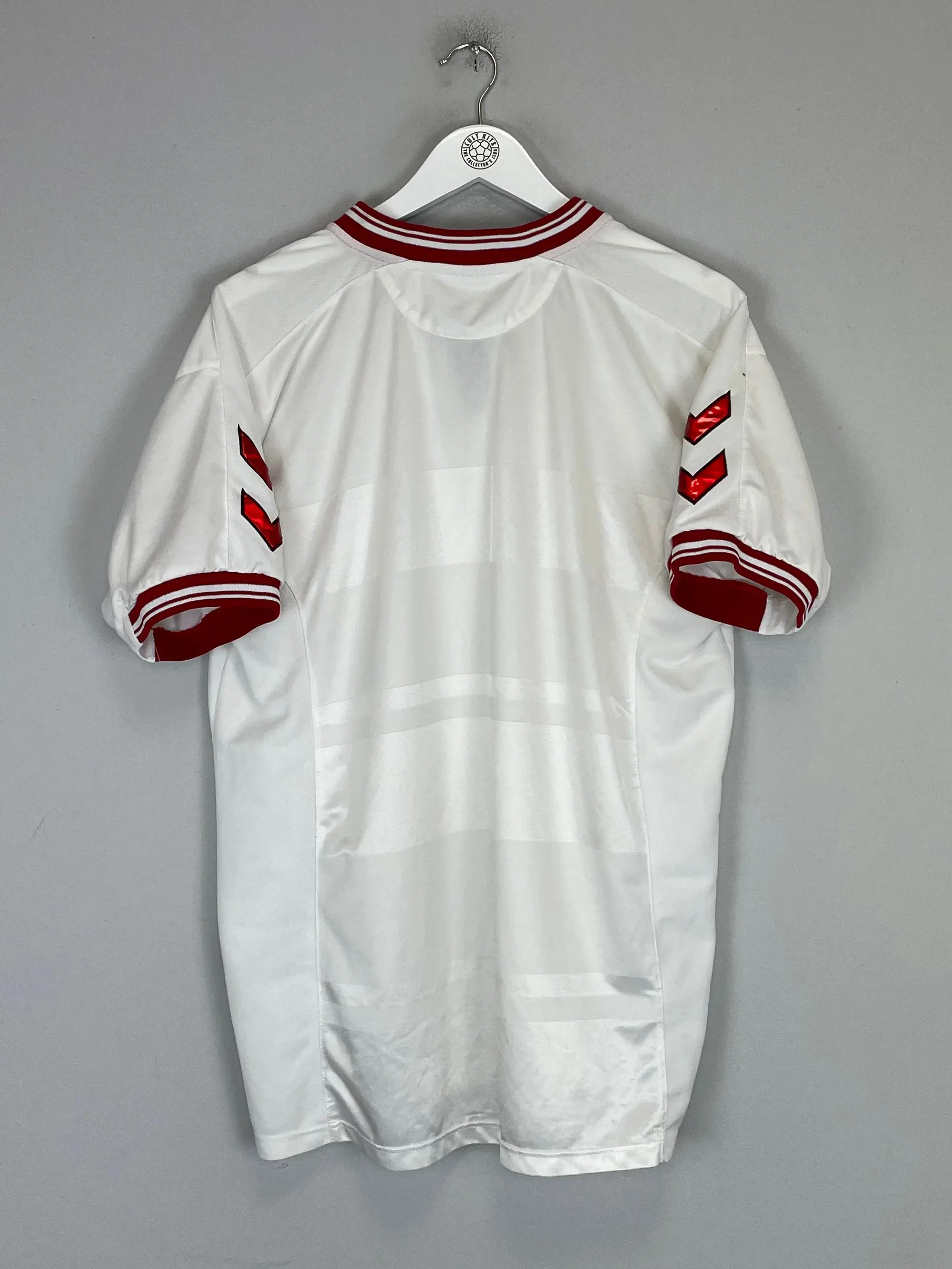 2000/02 DENMARK AWAY SHIRT (XL) HUMMEL