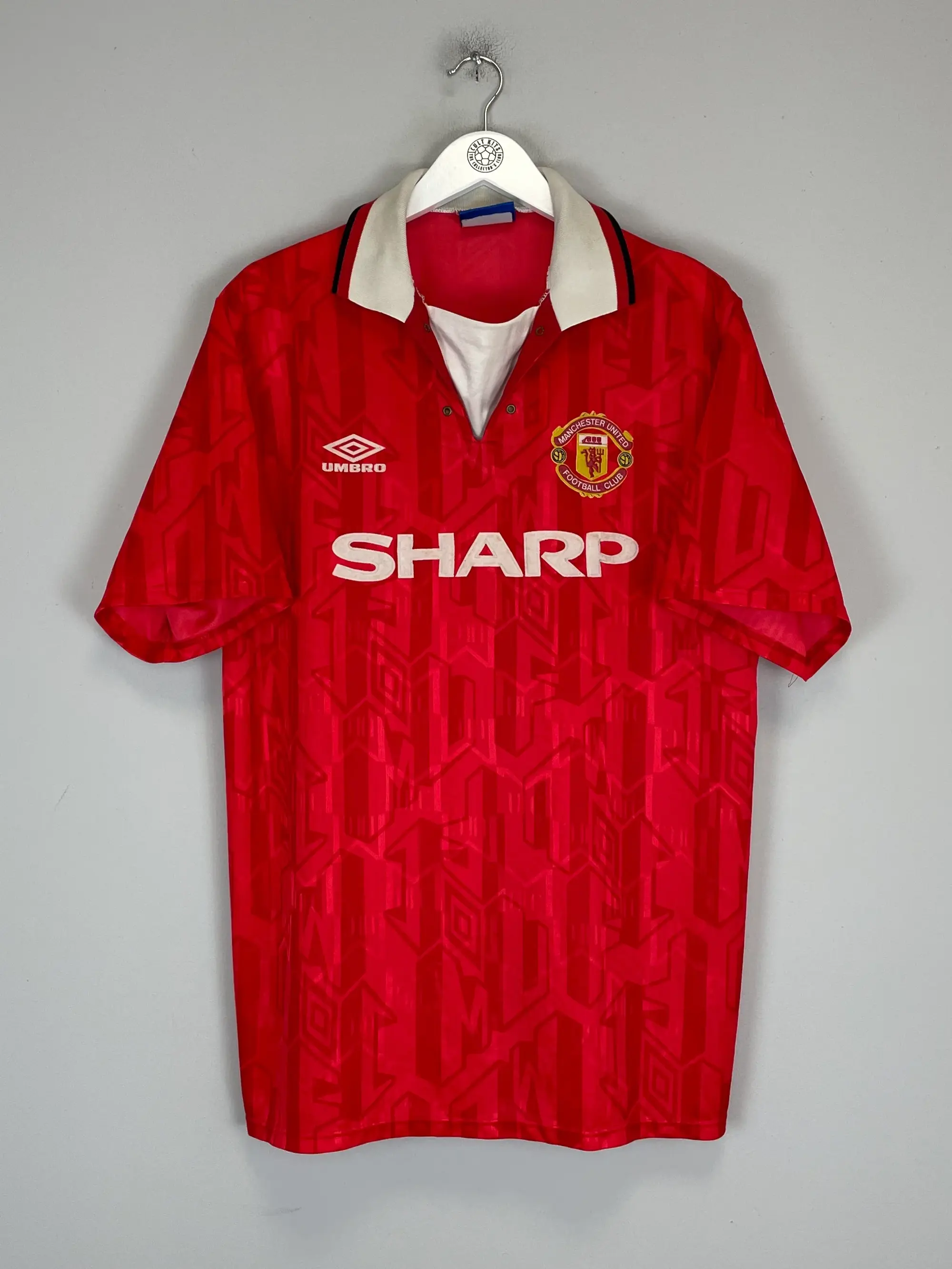 1992/94 MANCHESTER UNITED HOME SHIRT (XL) UMBRO | CULT KITS