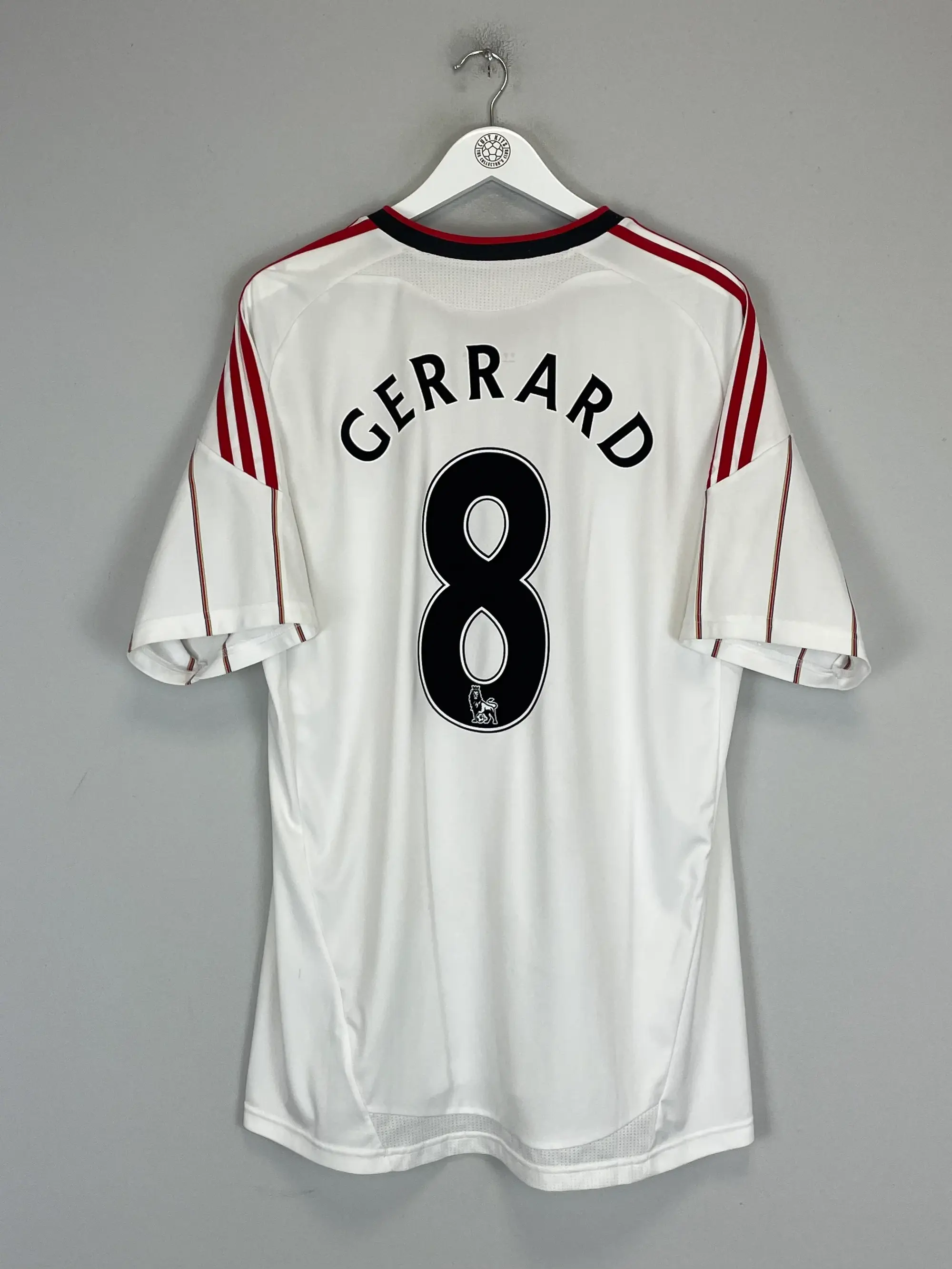 2010/11 LIVERPOOL GERRARD #8 AWAY SHIRT (XL) ADIDAS | CULT KITS
