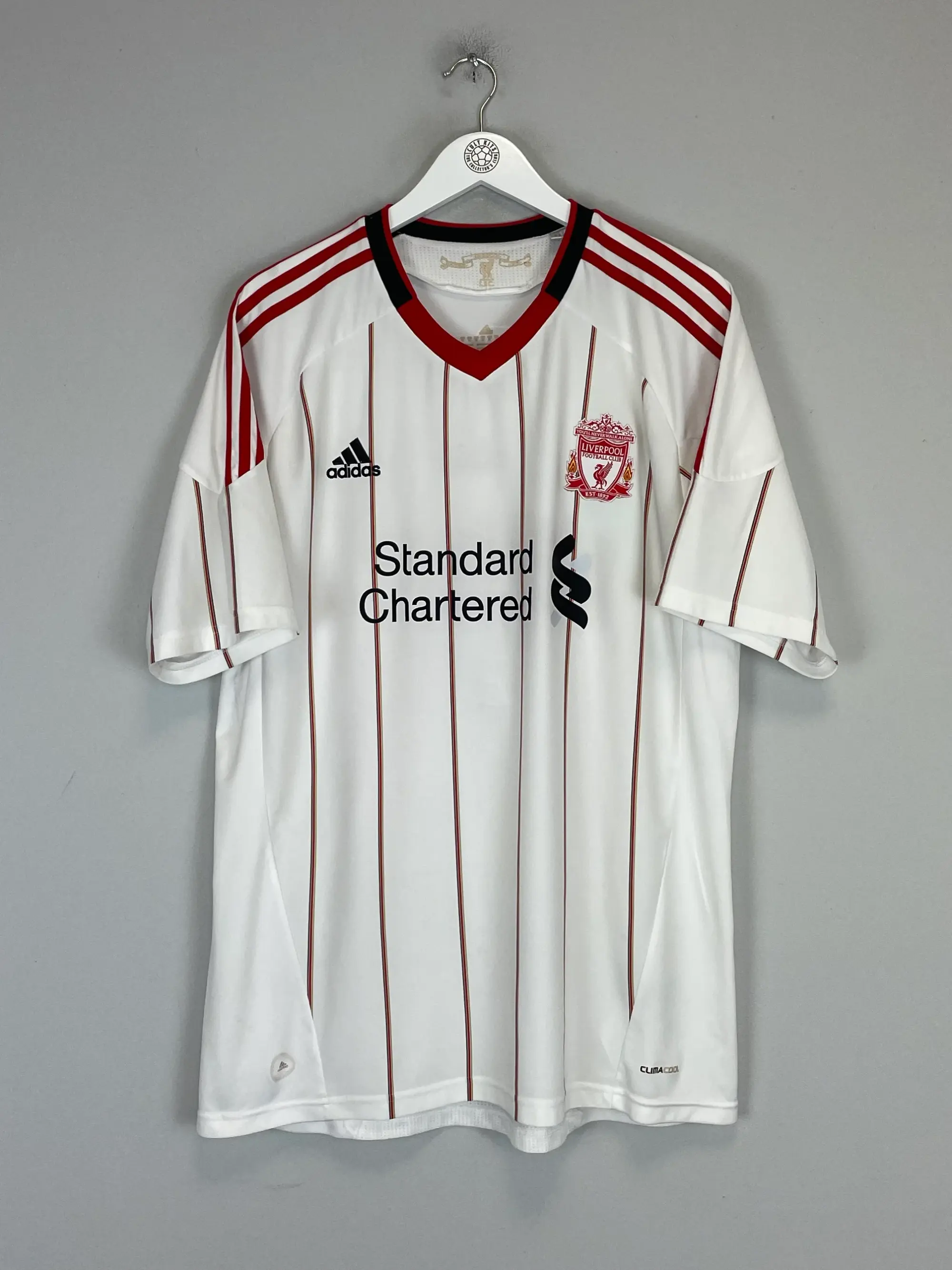 2010/11 LIVERPOOL GERRARD #8 AWAY SHIRT (XL) ADIDAS | CULT KITS