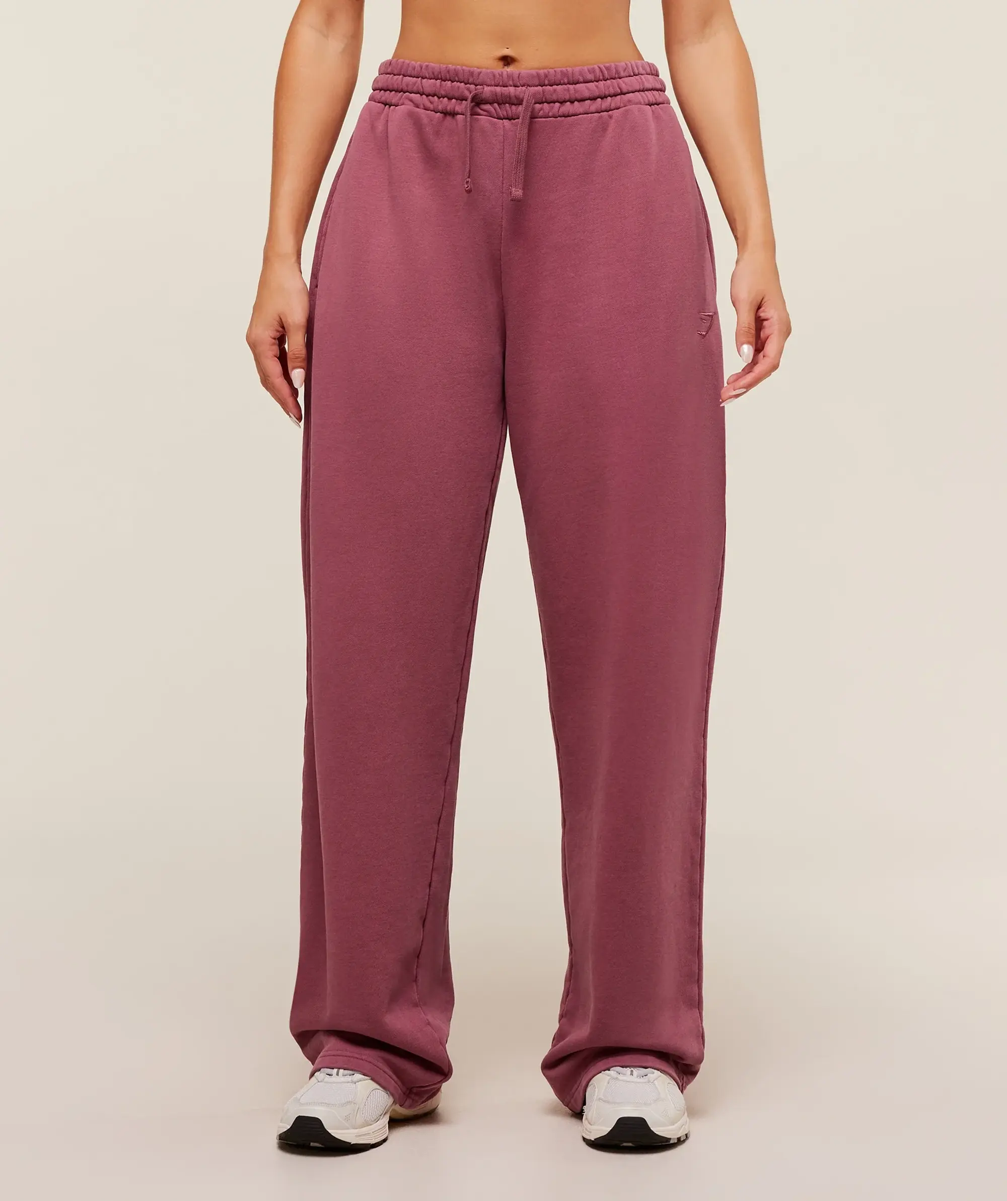  Power Washed Joggers - Reset Pink/Acid Wash Small Ball