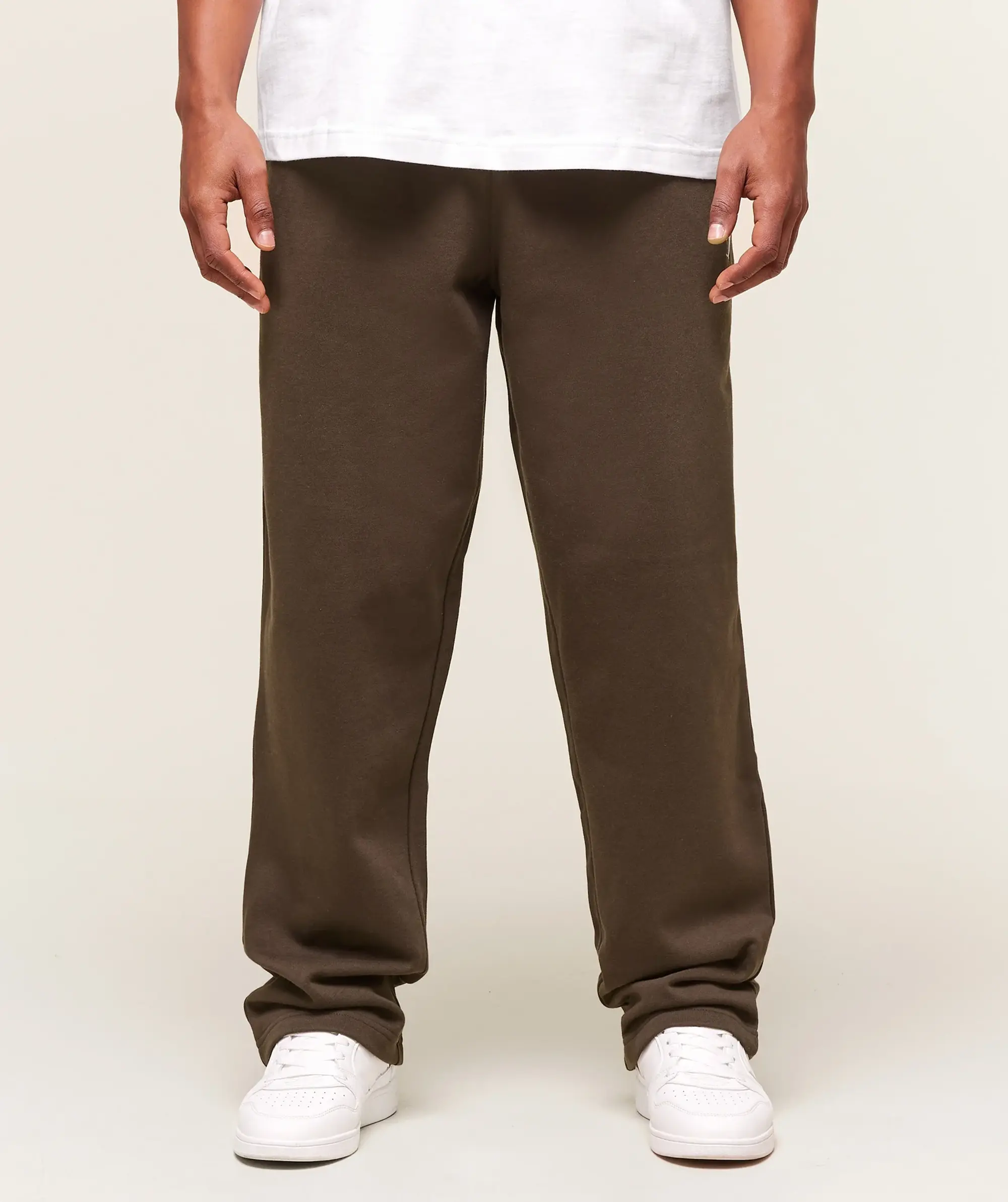  Crest Straight Leg Joggers - Archive Brown