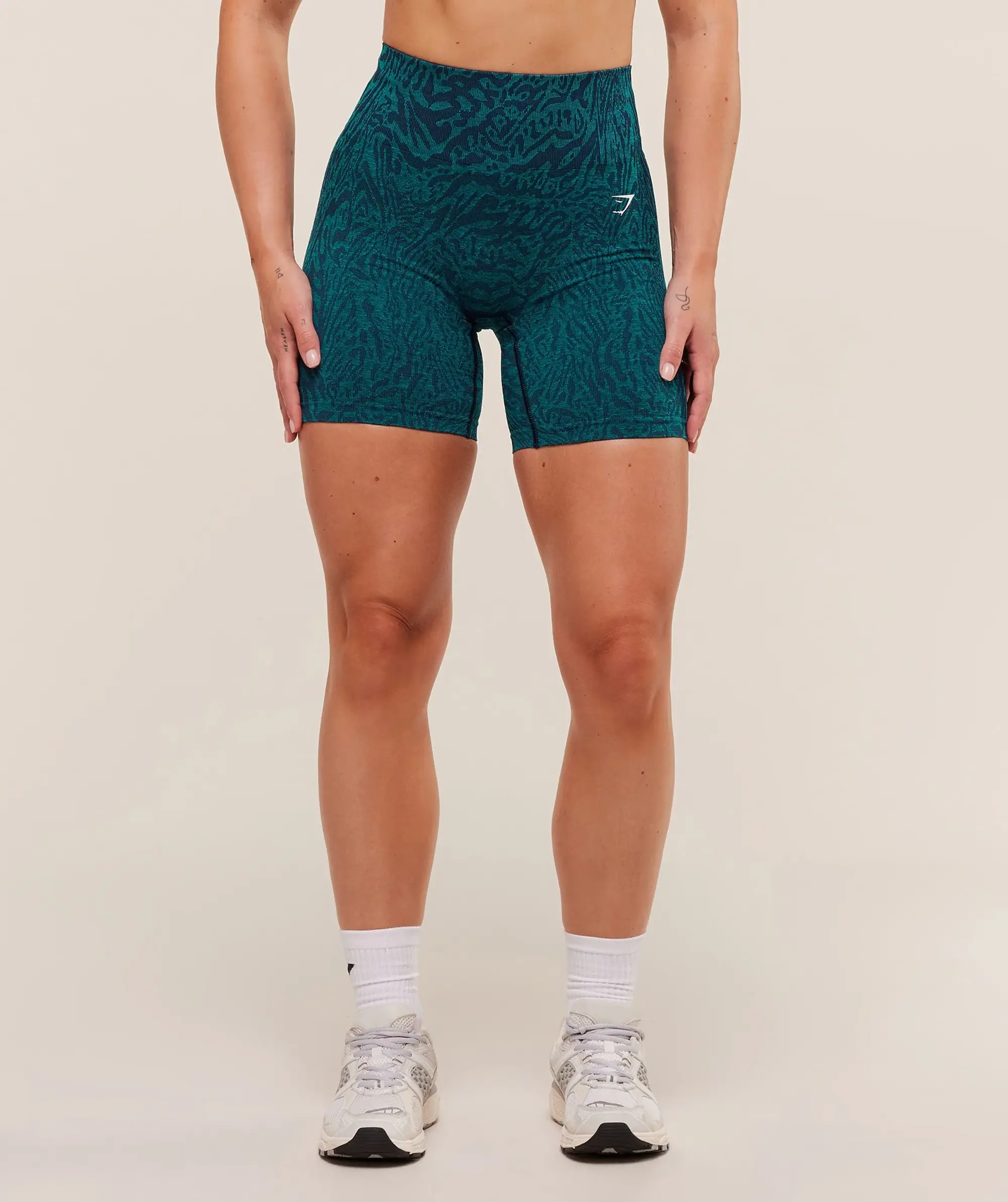  Adapt Animal Seamless Shorts - Navy/Brand Blue