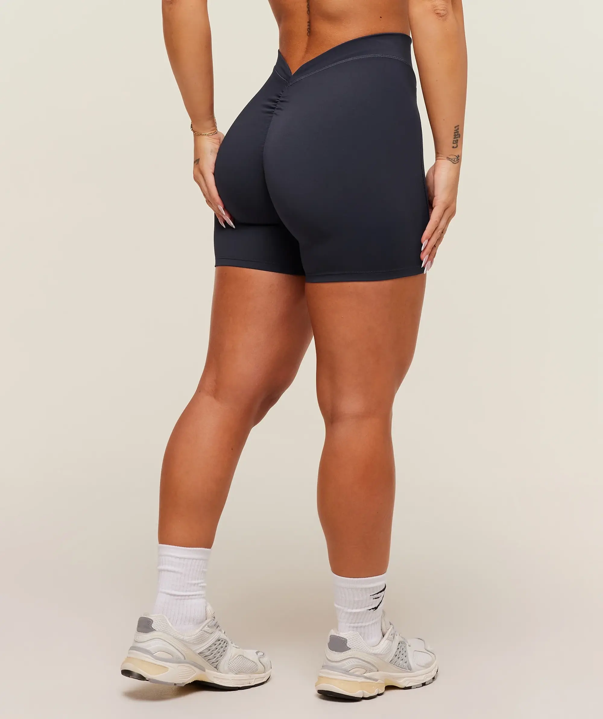  Lifting Dipped Waistband Short - Heavy Blue