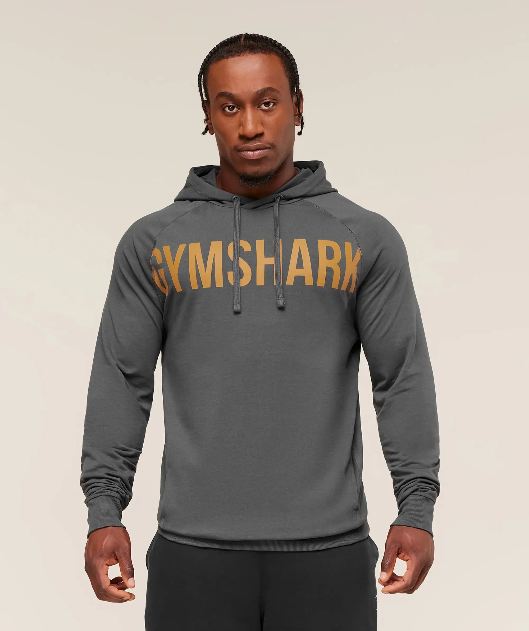 Prime Hoodie - Onyx Grey/Antique Gold