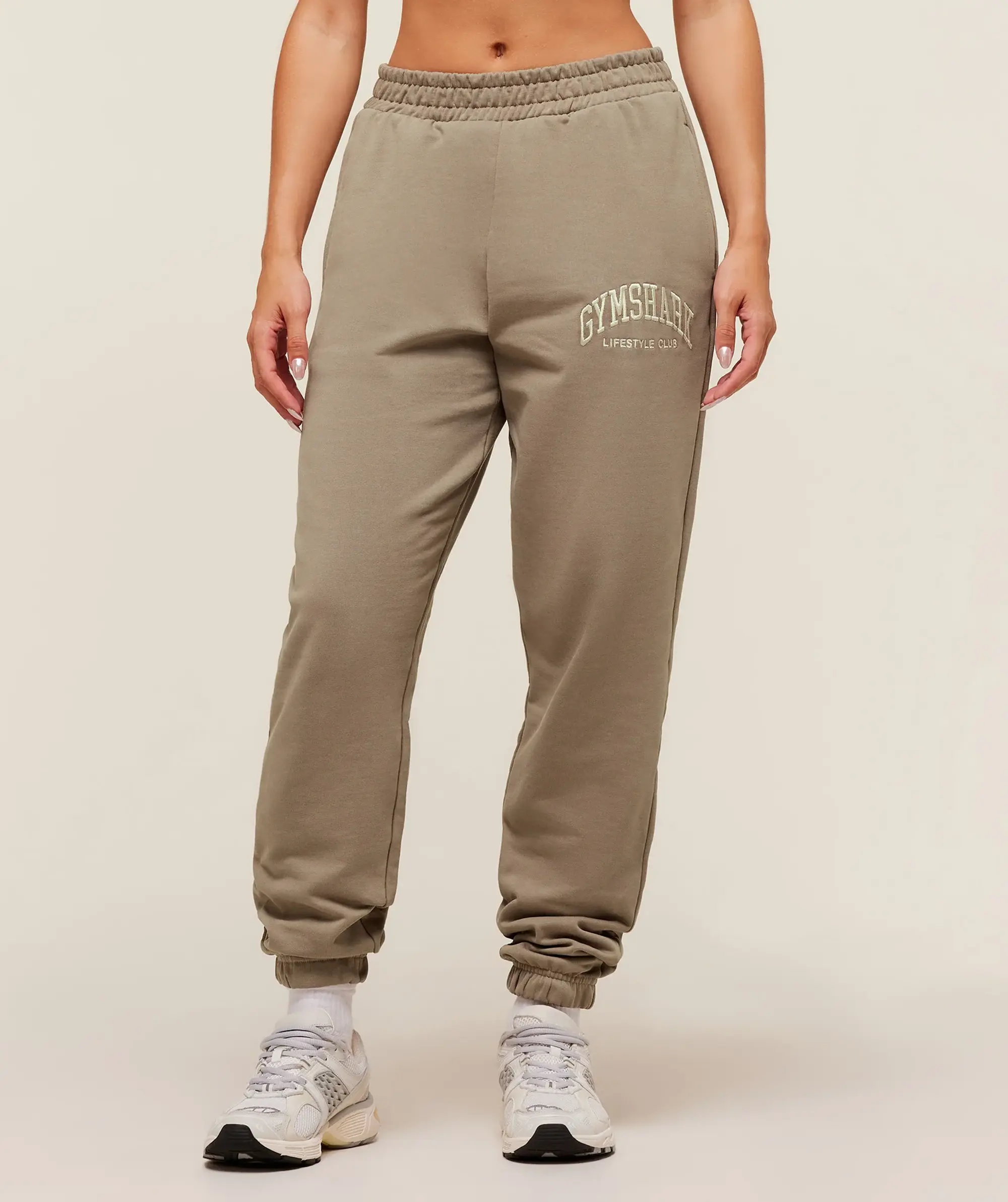 Collegiate Graphic Joggers - Lifestyle Brown
