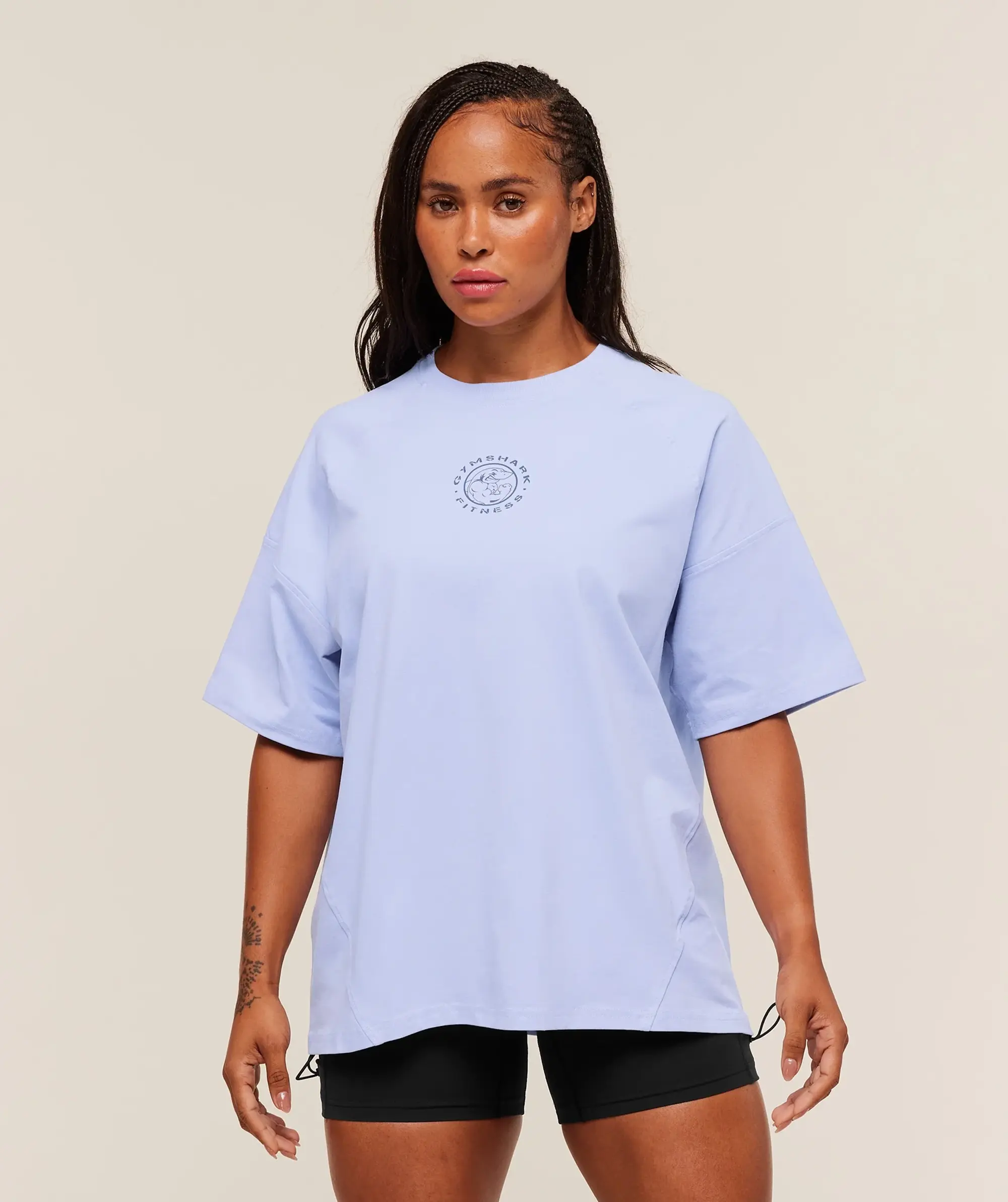 Legacy Logo Oversized T-Shirt - Peri Blue