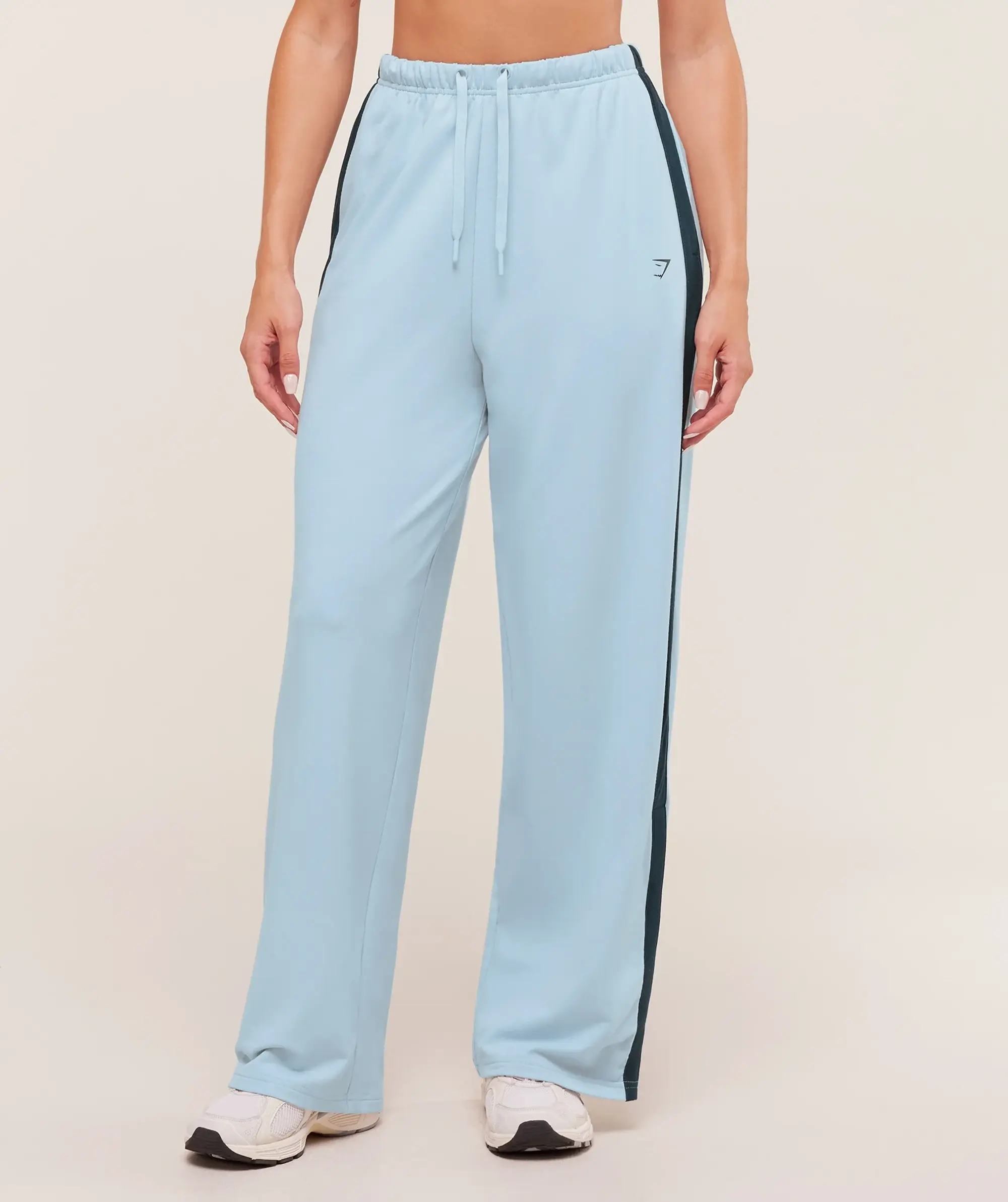  Retro Stripe Snap Pant - Smoke Blue/Deep Petrol Blue