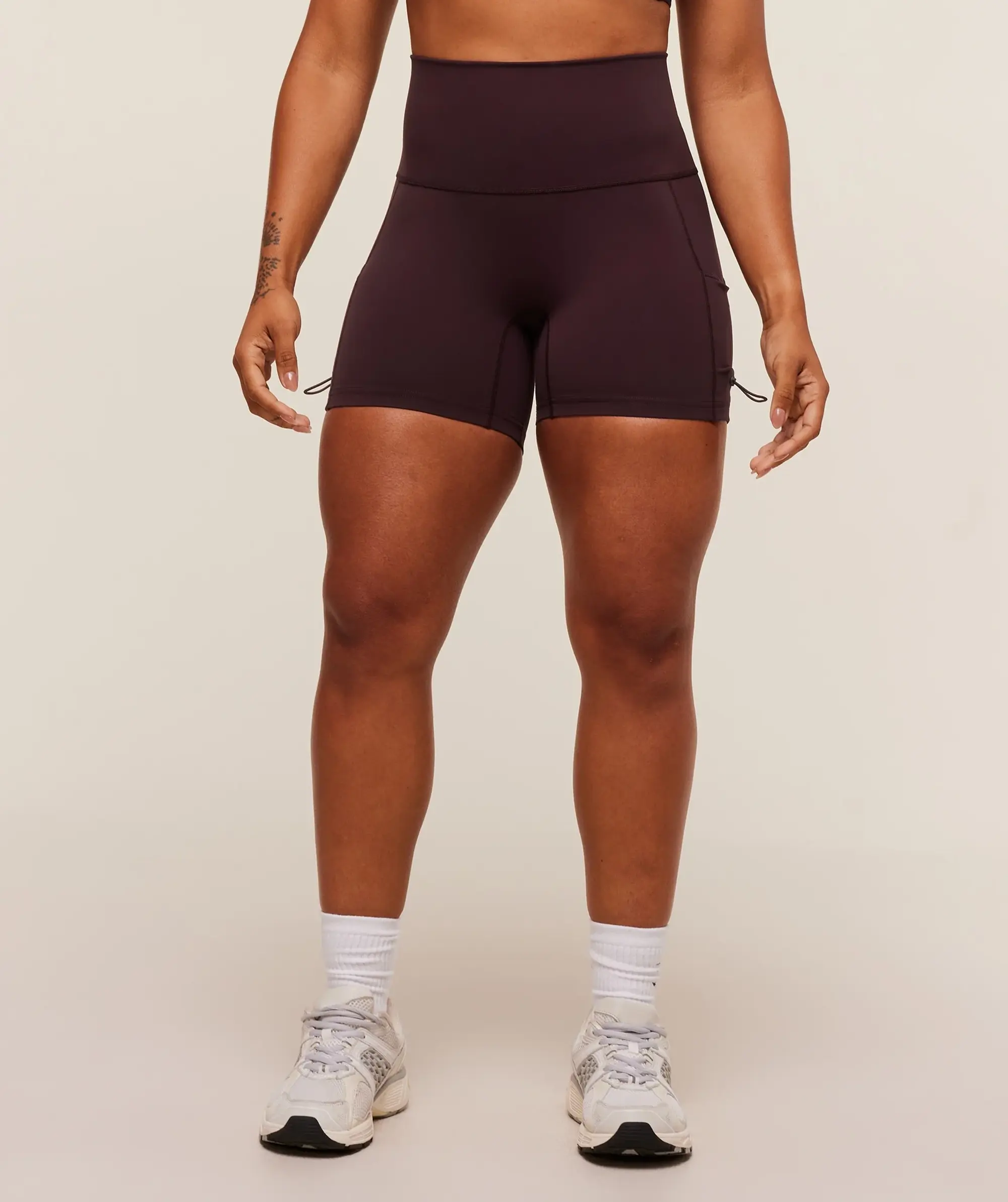  Legacy Logo Tight Shorts - Cherry Purple