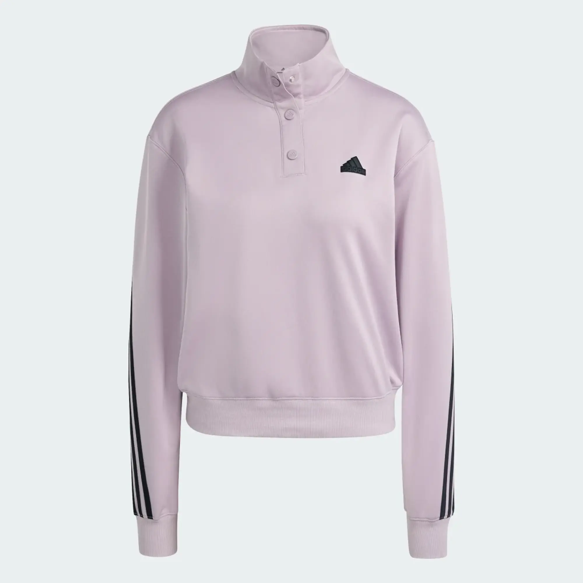 adidas Iconic Wrapping 3-Stripes Snap Track Top