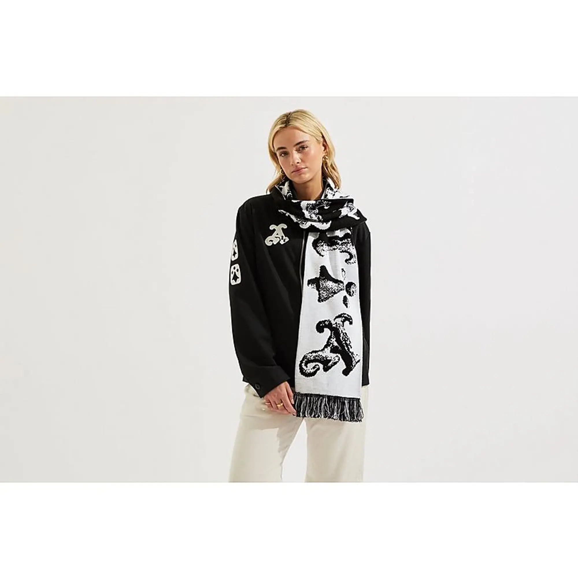 Arsenal N7 Relic Scarf, Black