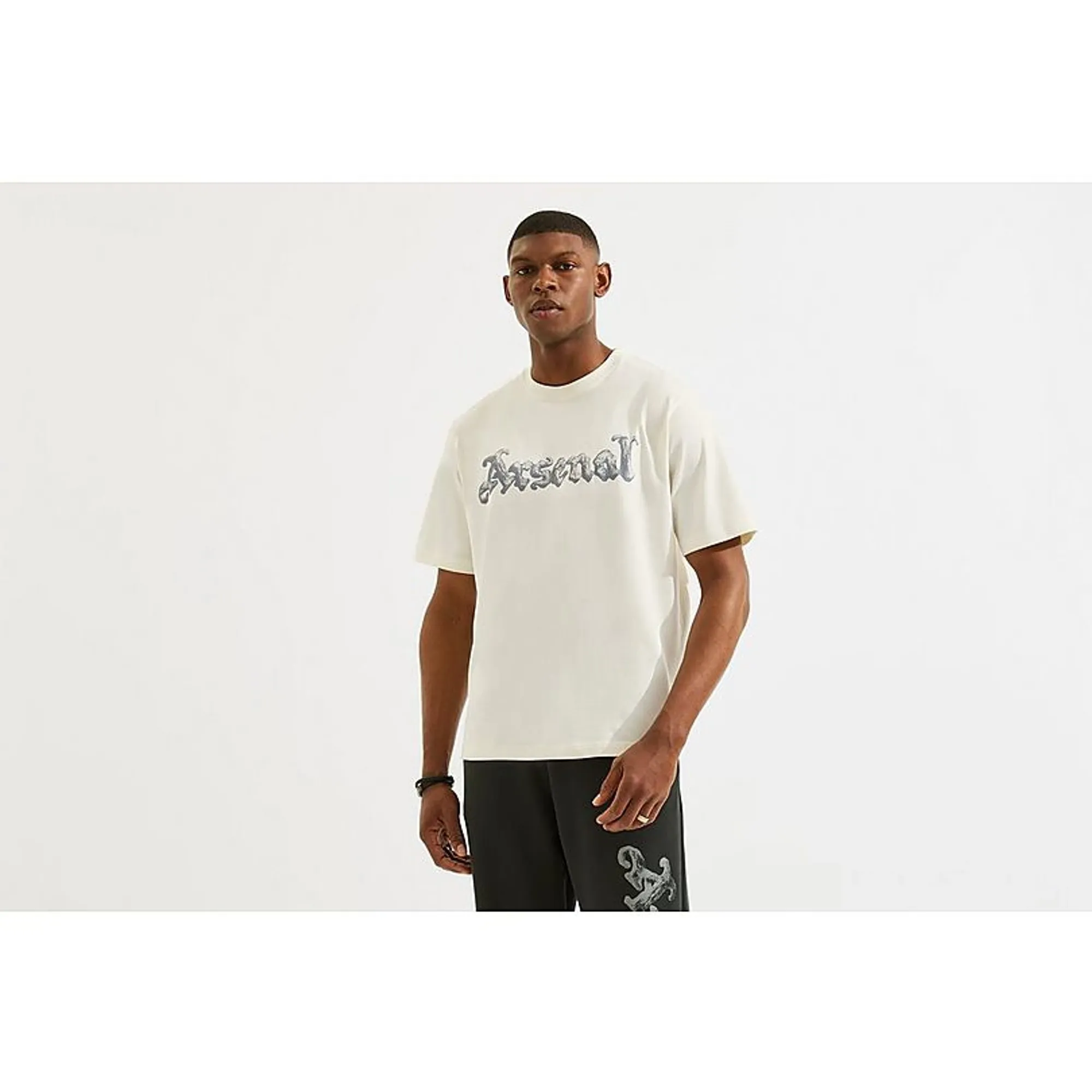 Arsenal N7 White Permanent T-Shirt, White