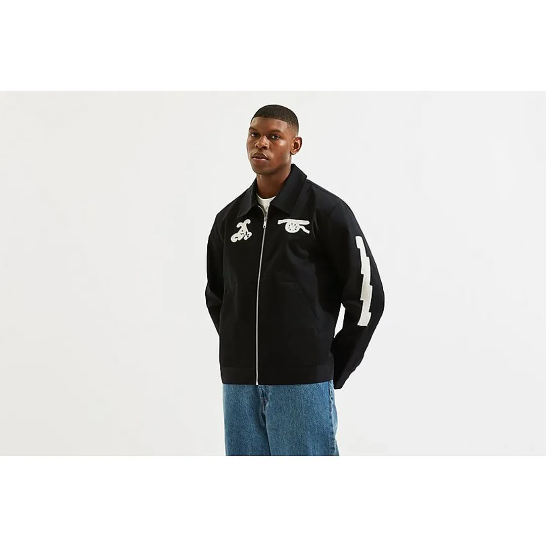 Arsenal N7 Pre-Historic Jacket, Black | U068640 | FOOTY.COM