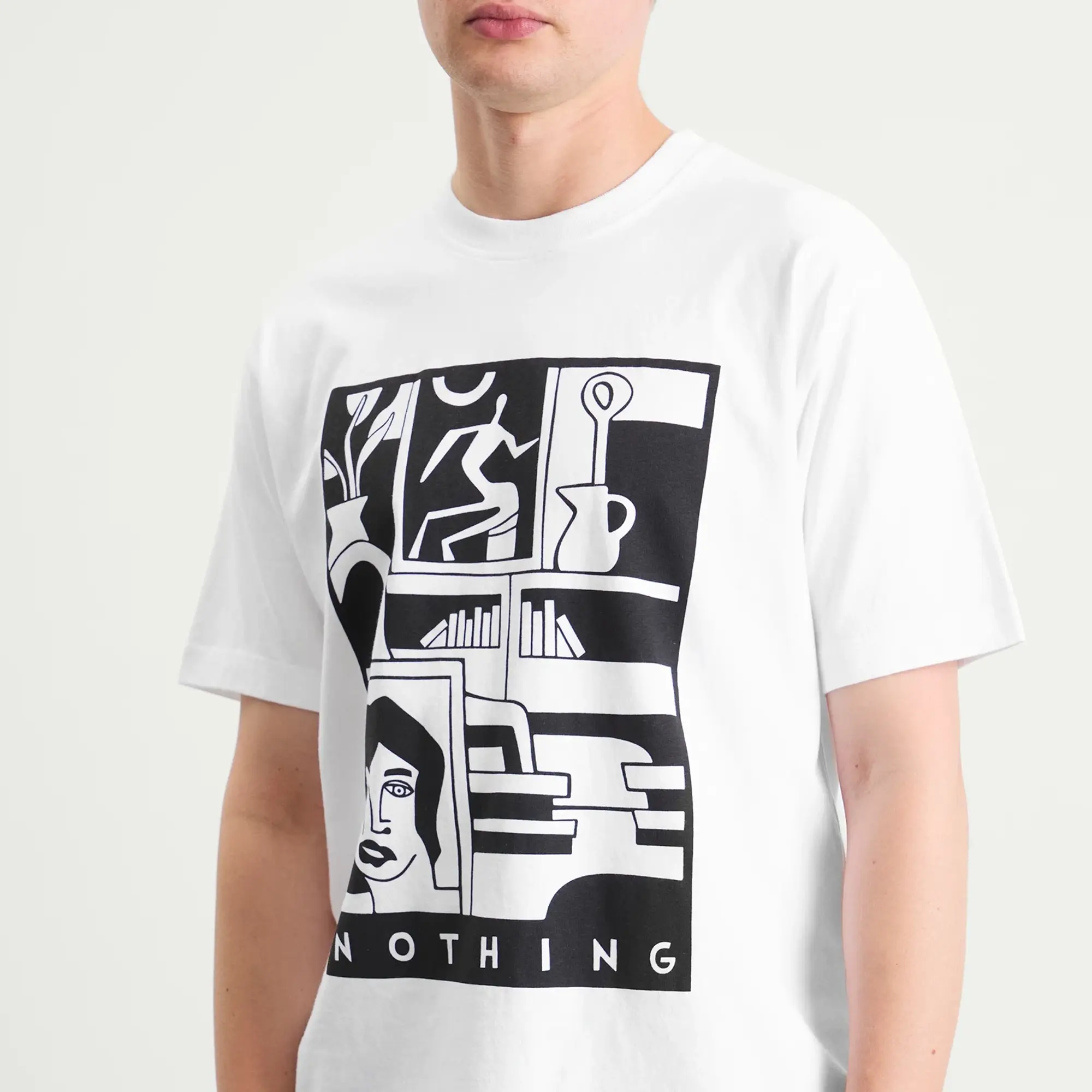 By Parra Men's Our House T-Shirt White