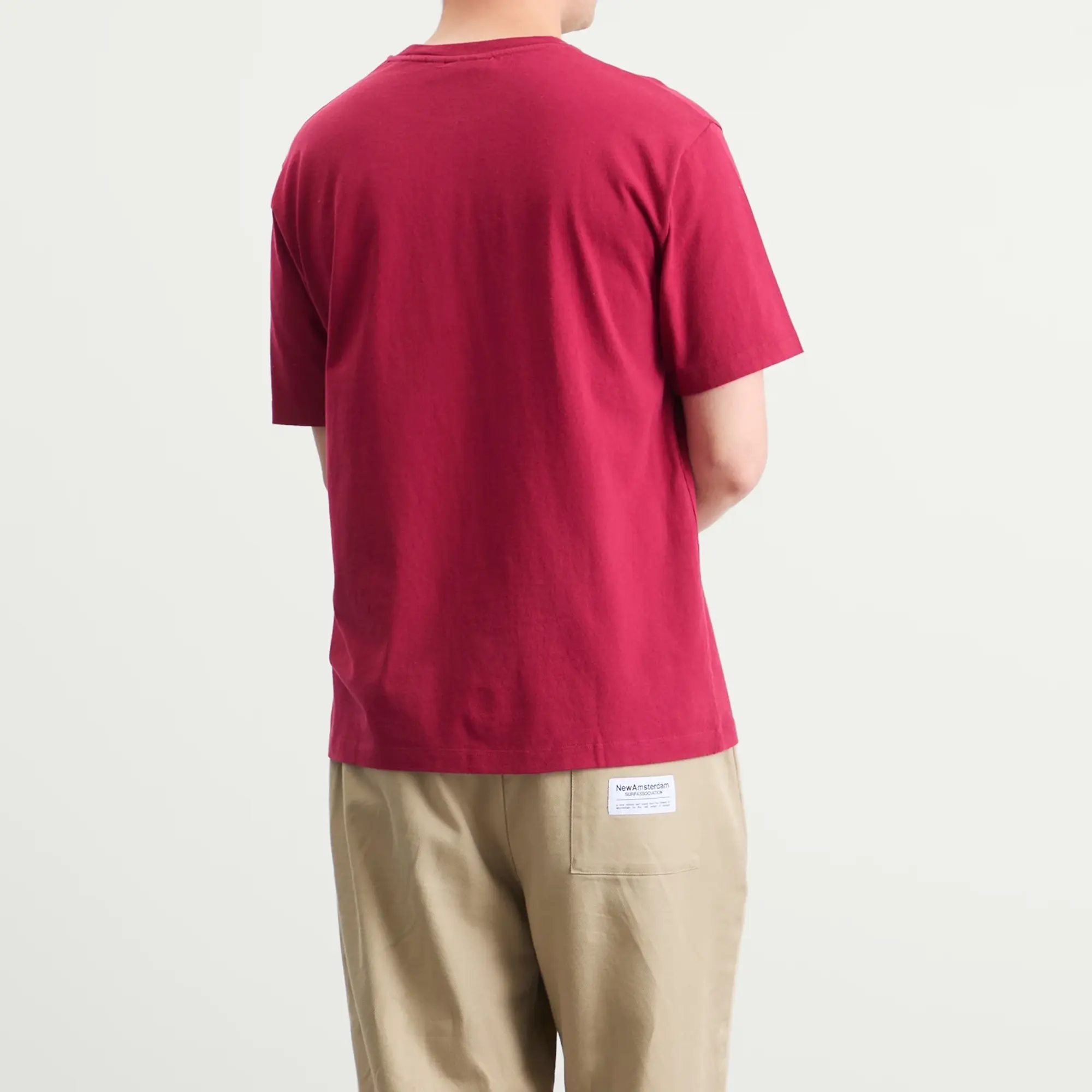 By Parra Men's Beach Parking T-Shirt Raspberry