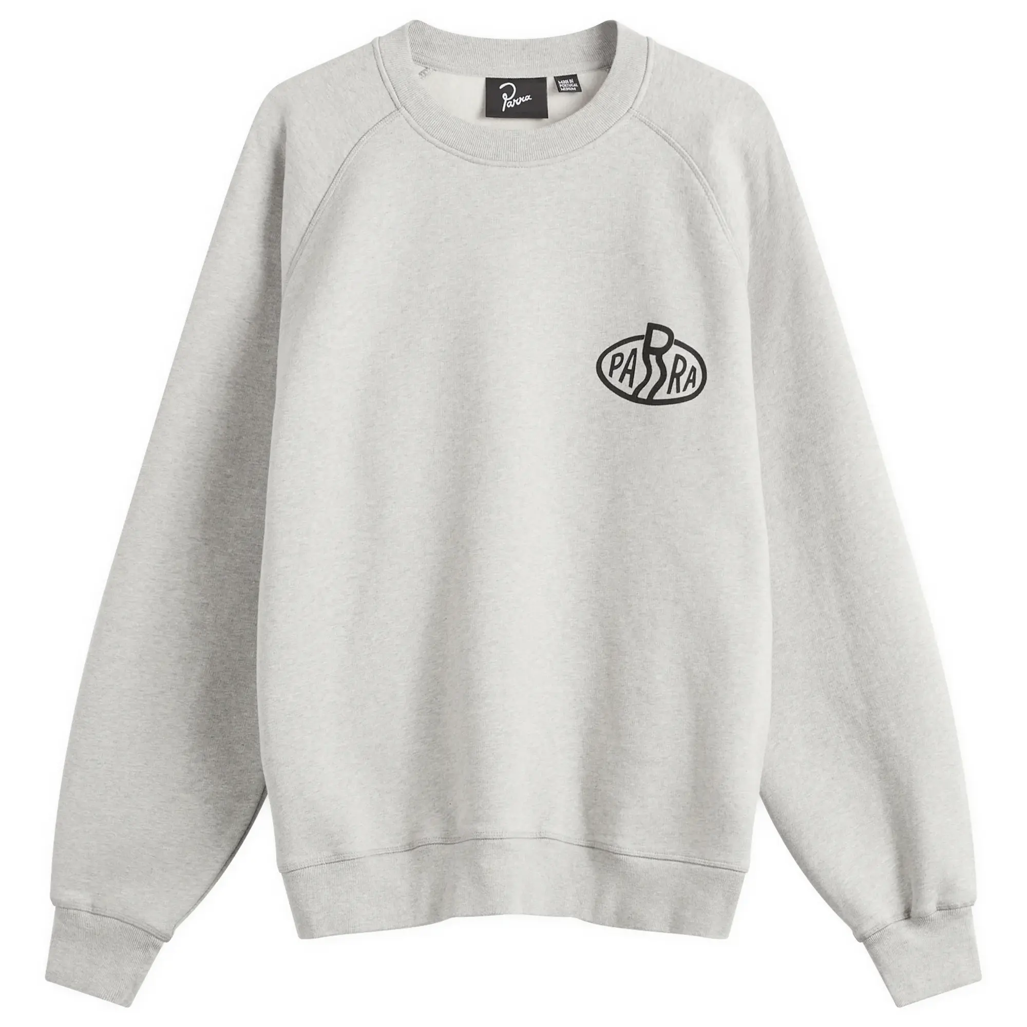 By Parra Men's Legs Logo Crew Sweatshirt Heather Grey