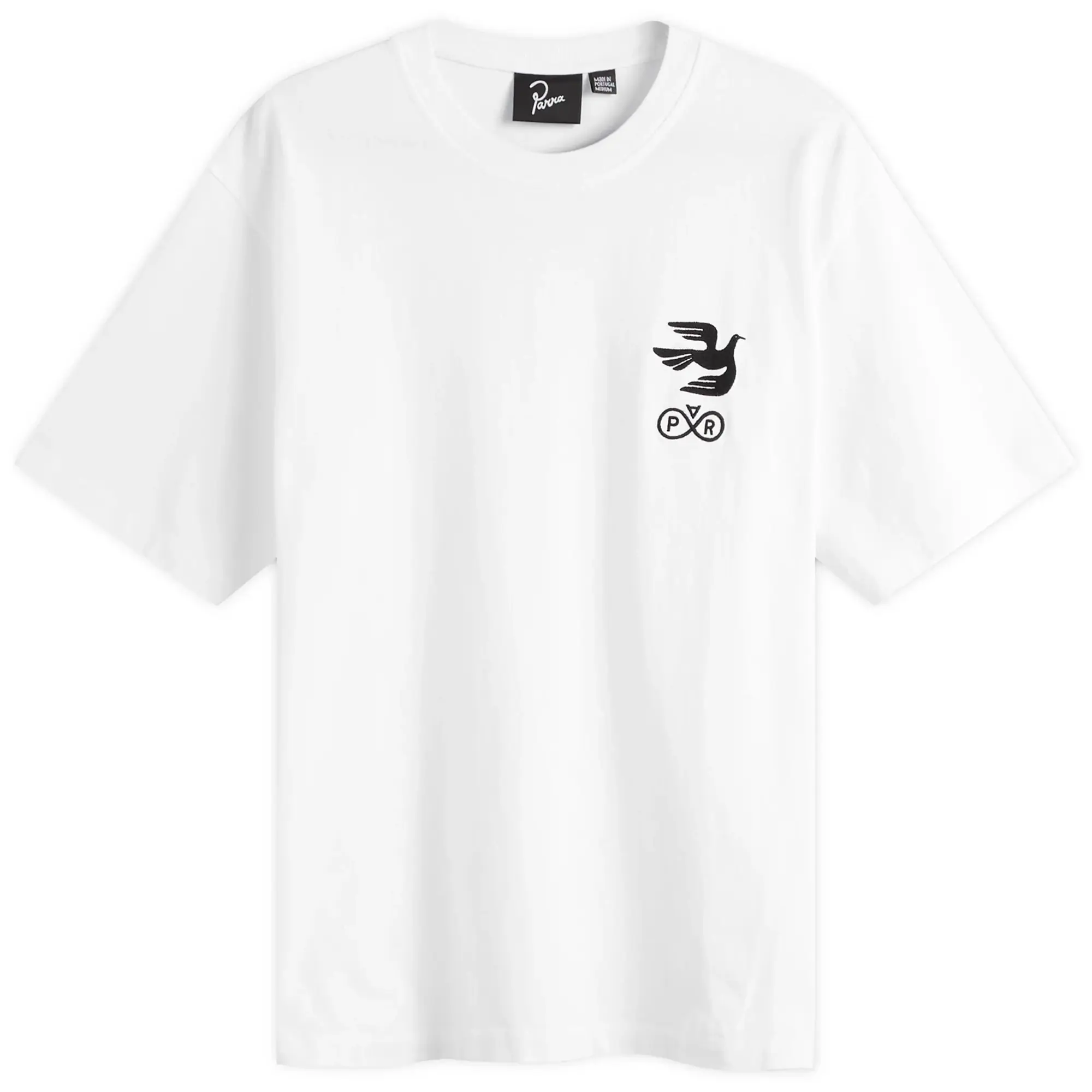By Parra Men's Infinite Bird Logo T-Shirt White