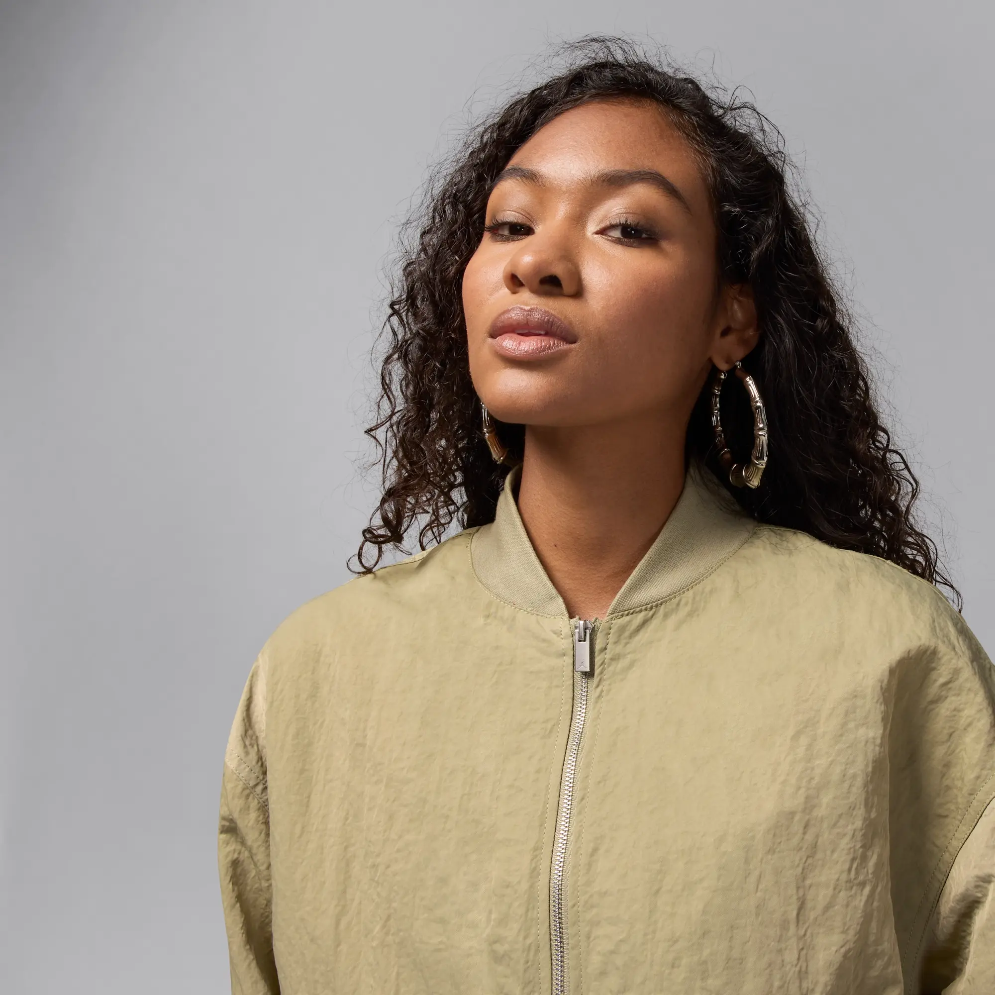 Nike Jordan Flight Renegade Women's Jacket - Brown - Nylon
