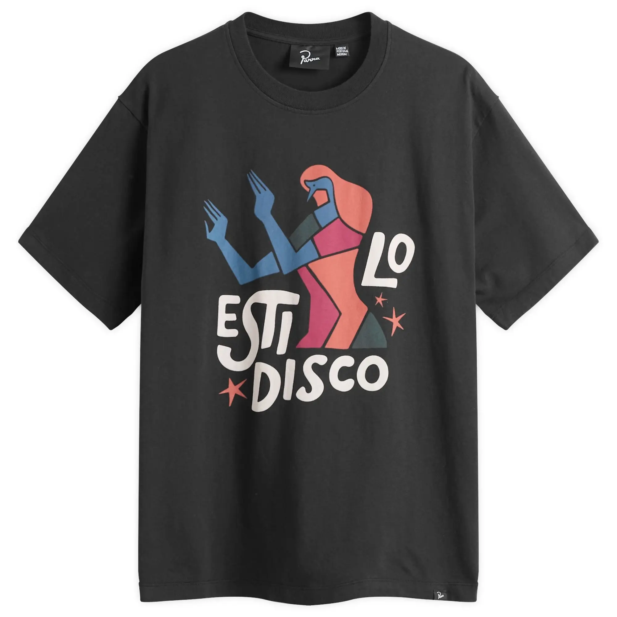 By Parra Men's El Stilo Disco T-Shirt Black