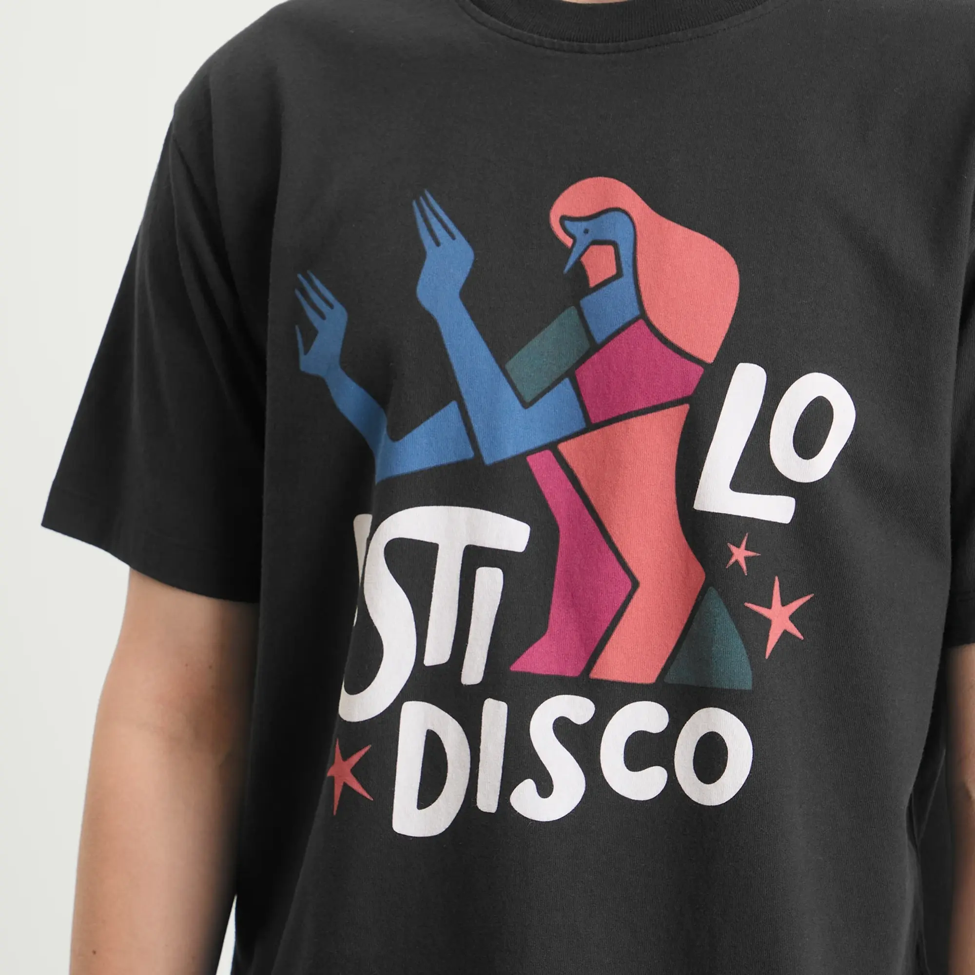 By Parra Men's El Stilo Disco T-Shirt Black