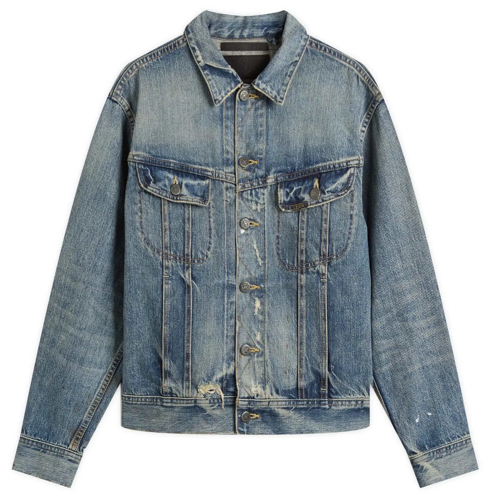 Mastercraft Union Men's Edo Vintage Denim Jacket Mid