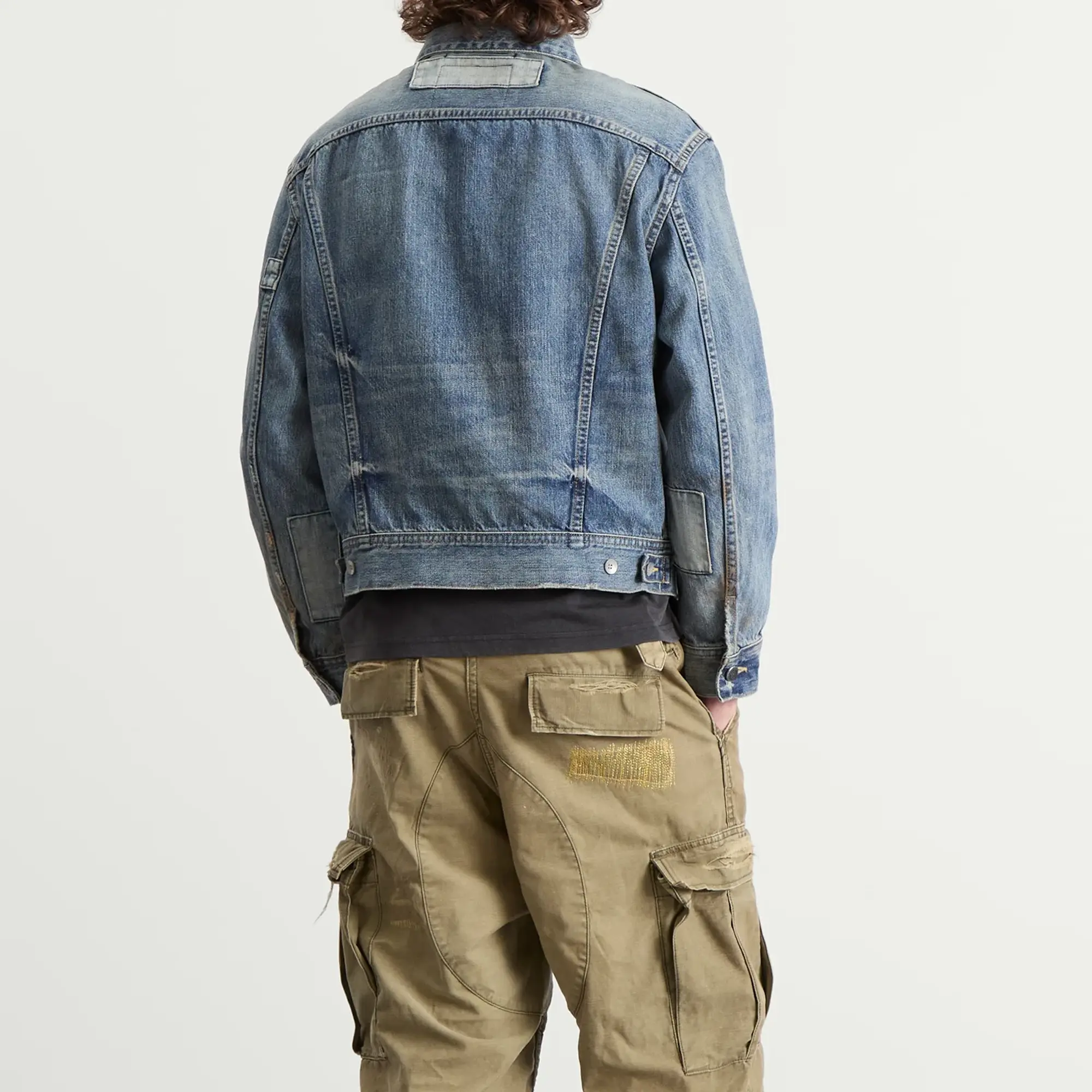 Mastercraft Union Men's Edo Vintage Denim Jacket Mid