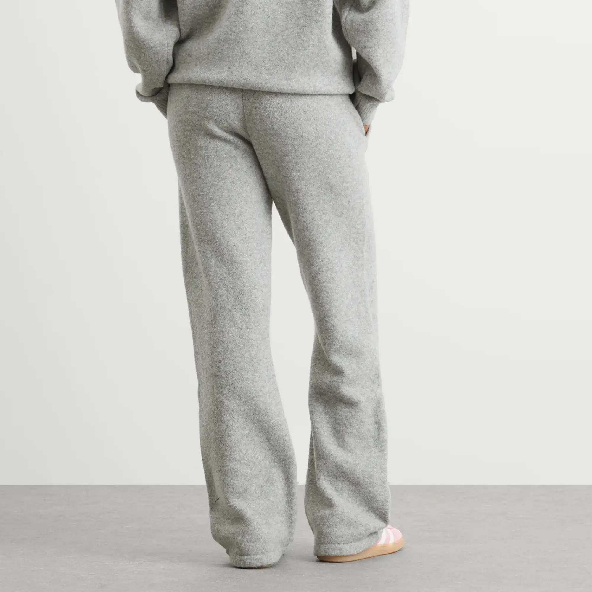 Adidas Women's Knitted Pants Medium Grey Heather