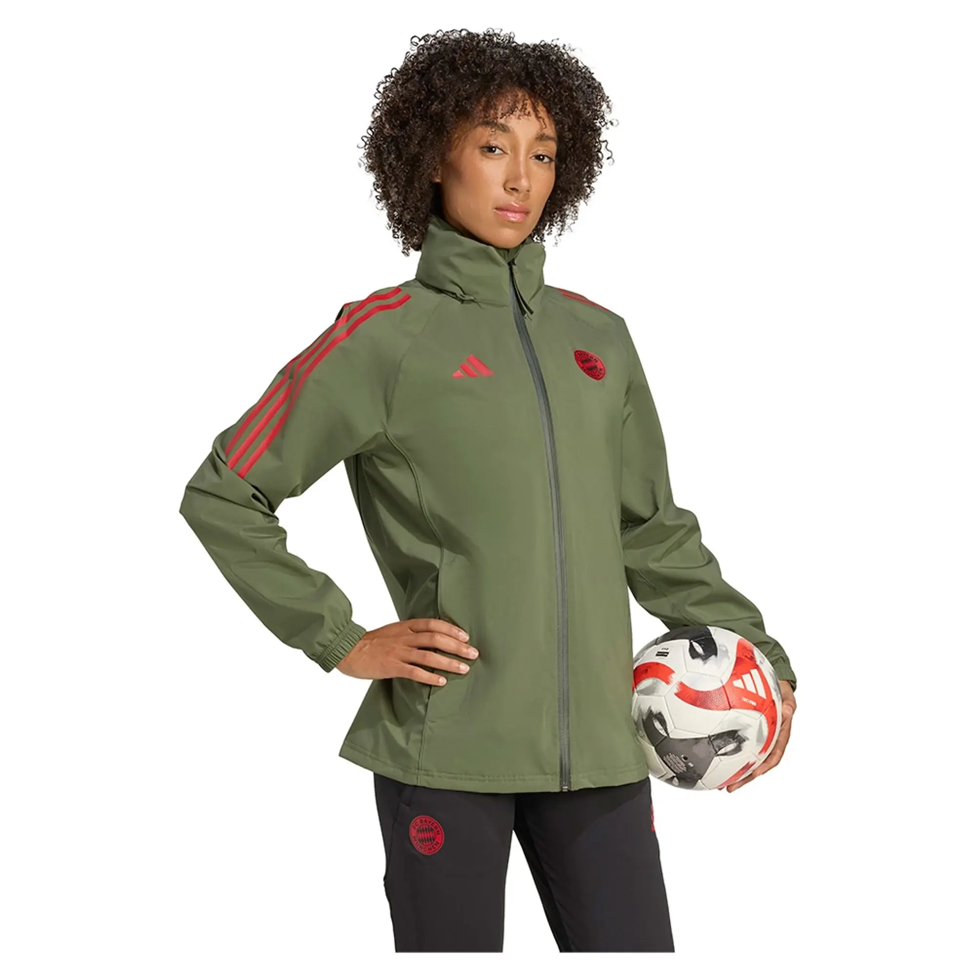 Adidas Fc Bayern Tiro 24/25 Rain  - Base Green