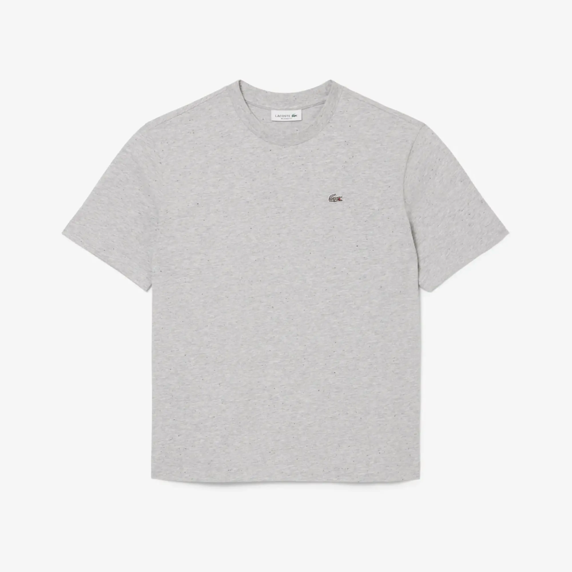 Lacoste Relaxed Fit Soft Cotton T-shirt - Grey Chine