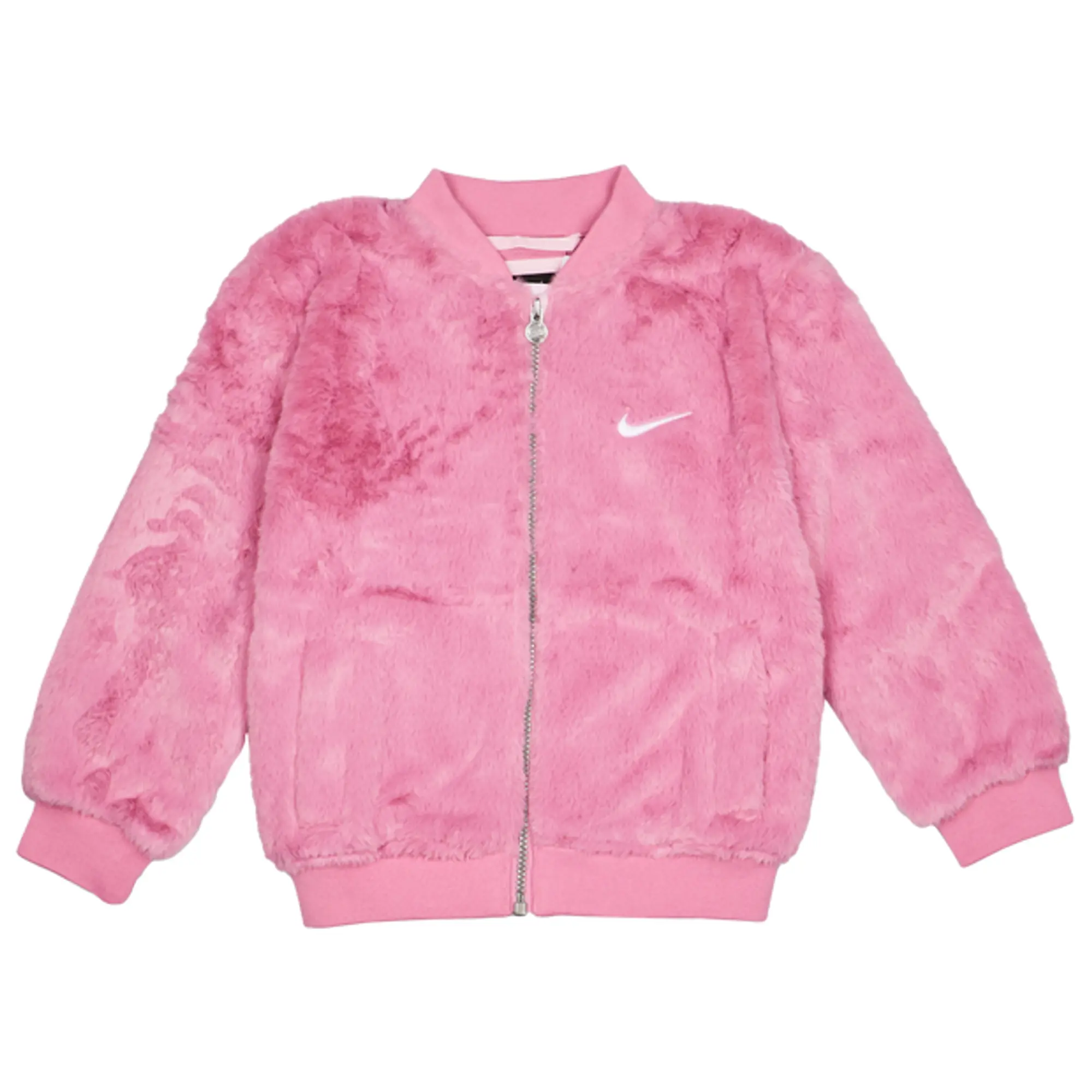 Nike Faux Fur Unisex Jackets - Pink