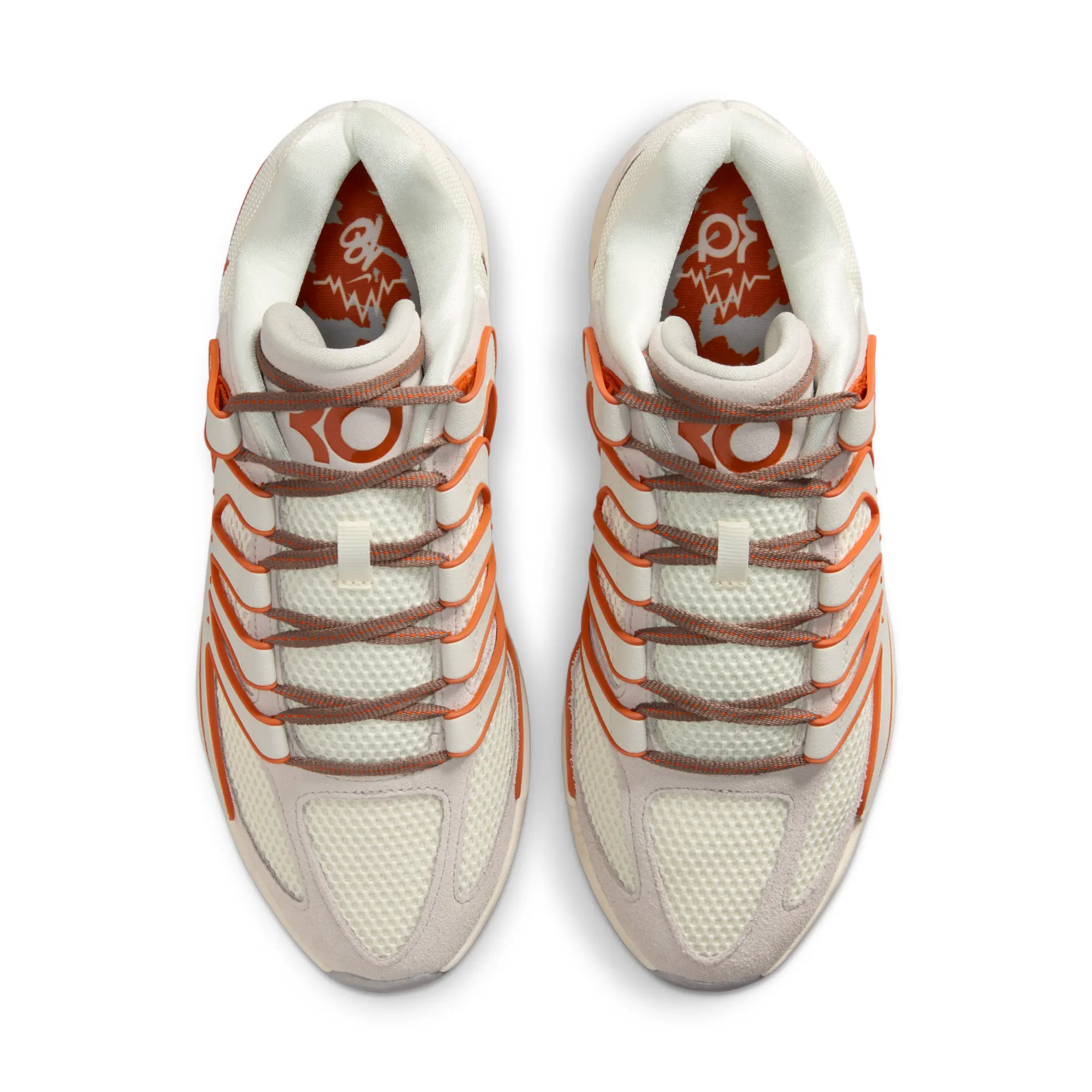 Nike KD18 'Rise' Basketball Shoes - Brown