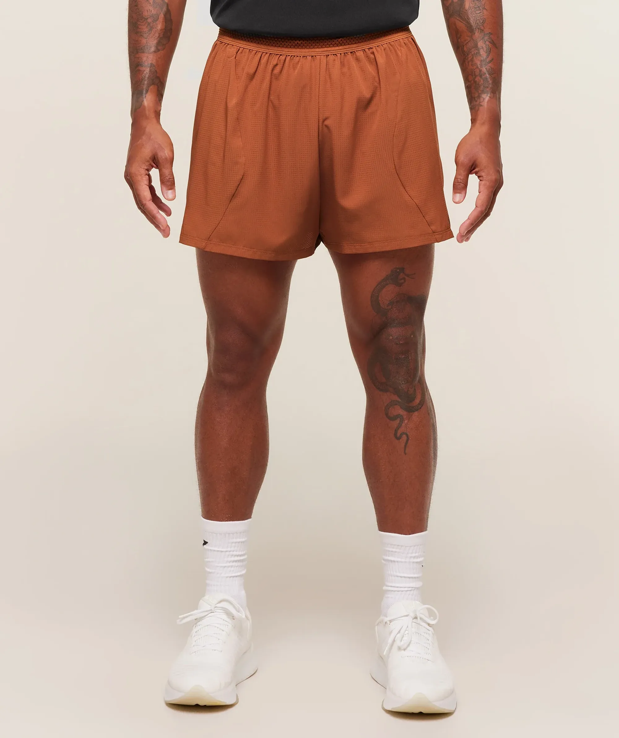 Running Shorts 5" - Spiced Brown