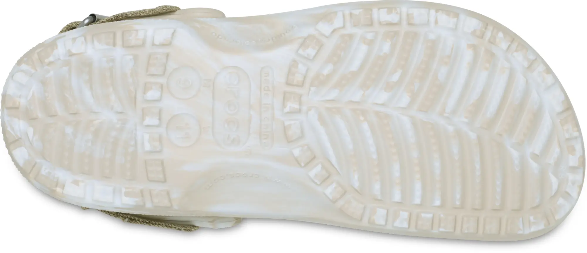 Crocs | Unisex | Elevator Crocs Classic | Clogs | Sandstone / Multi | W4/M3