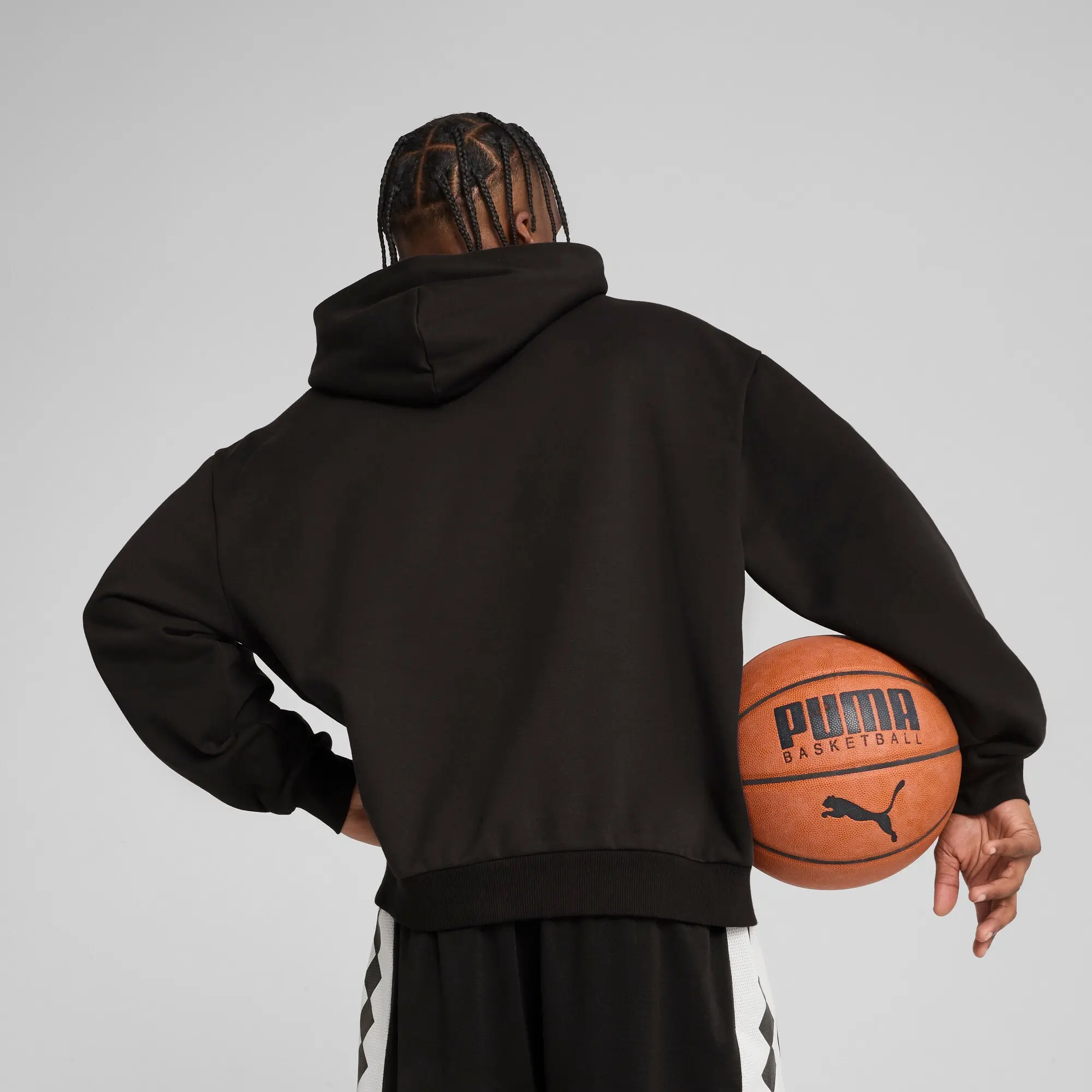 PUMA Lamelo World Tour-Nament Hoodie Men, Dusky Grey, size 3XL